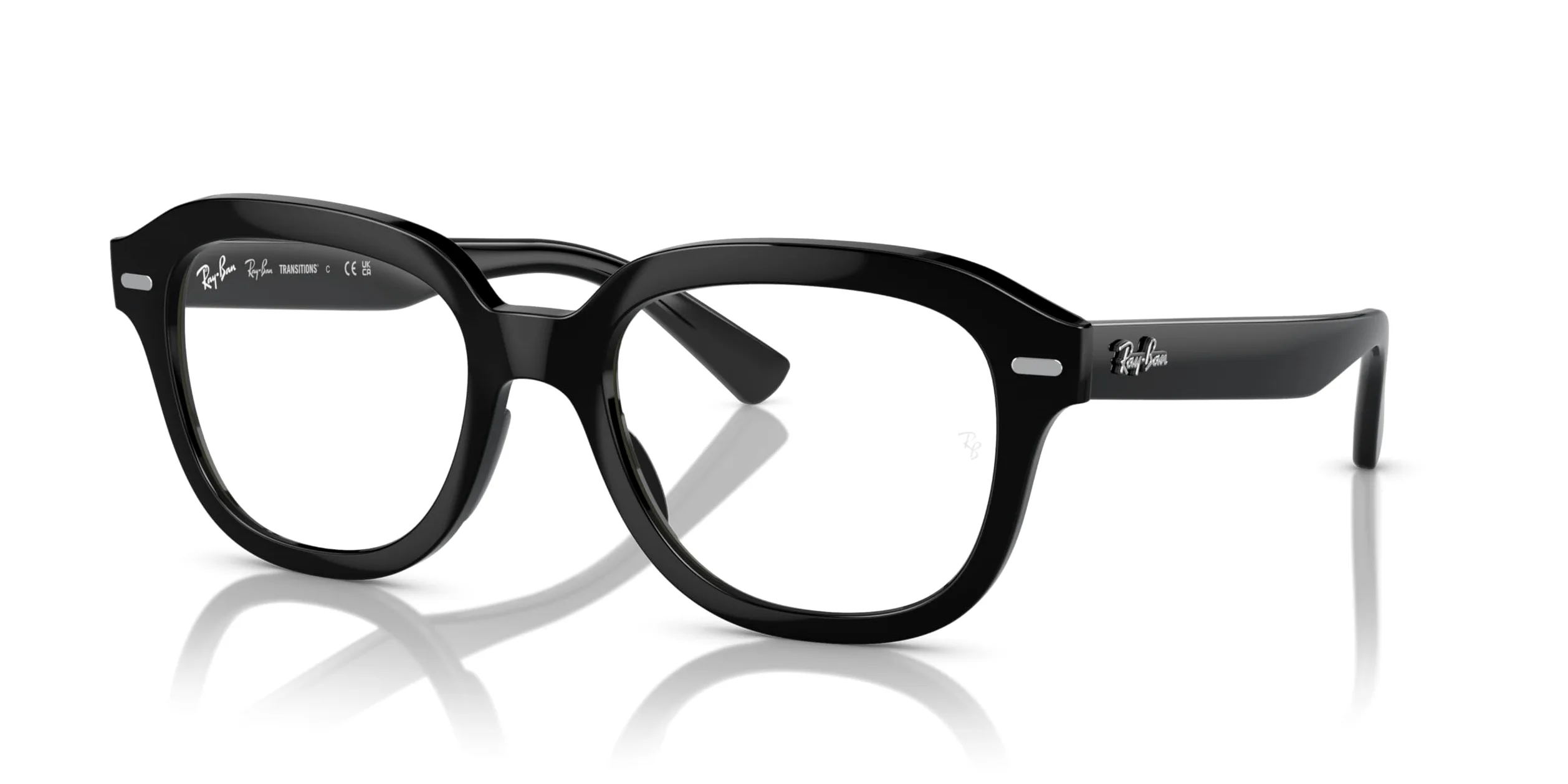 Ray-Ban Okulary przeciwsłoneczne unisex opal ciemnoszare oprawki, szare soczewki, 51 mm
