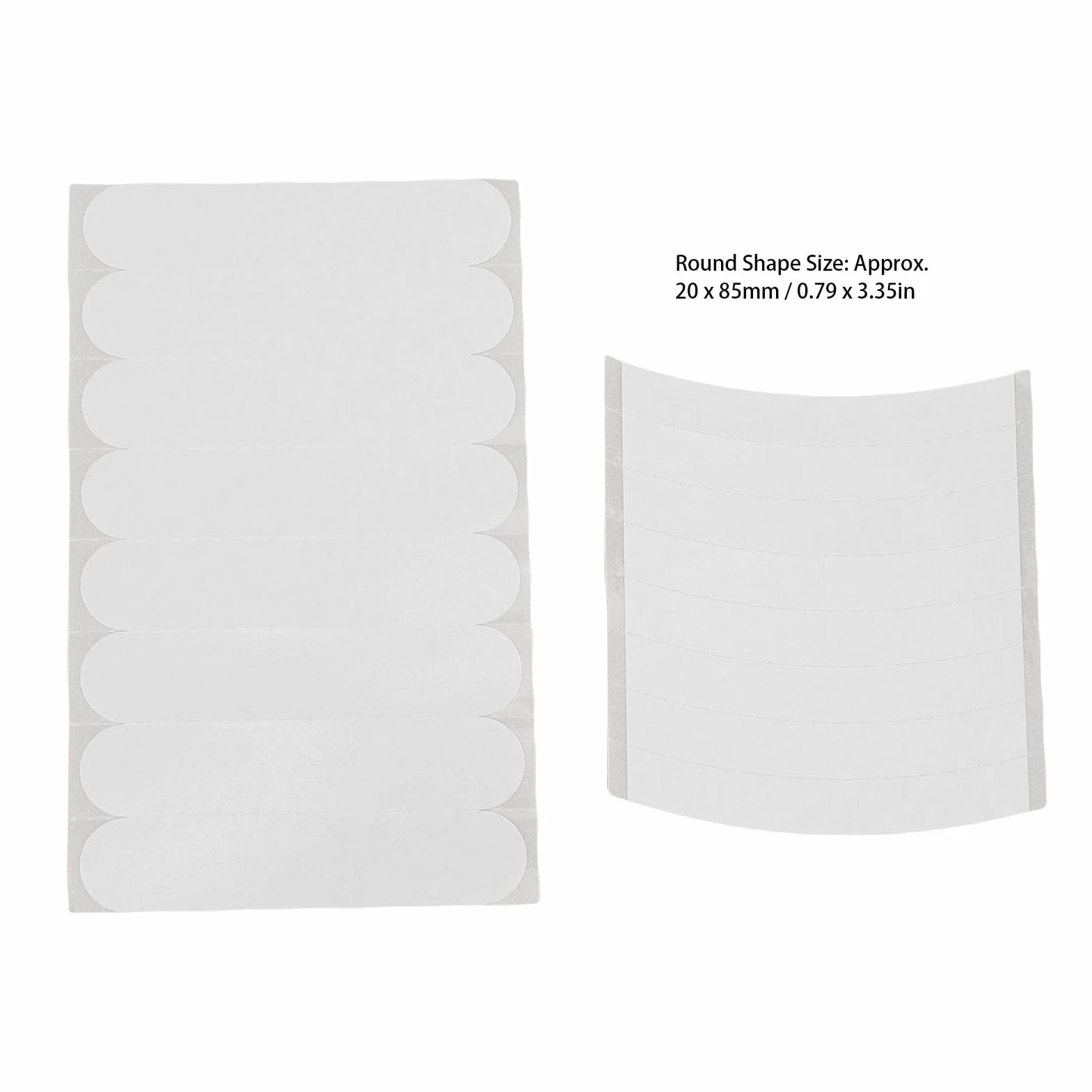 Skin fashion tape, clothing tape, body tape, double sided clothing tape, off shoulder top transparent body tape suitable for all fabric types