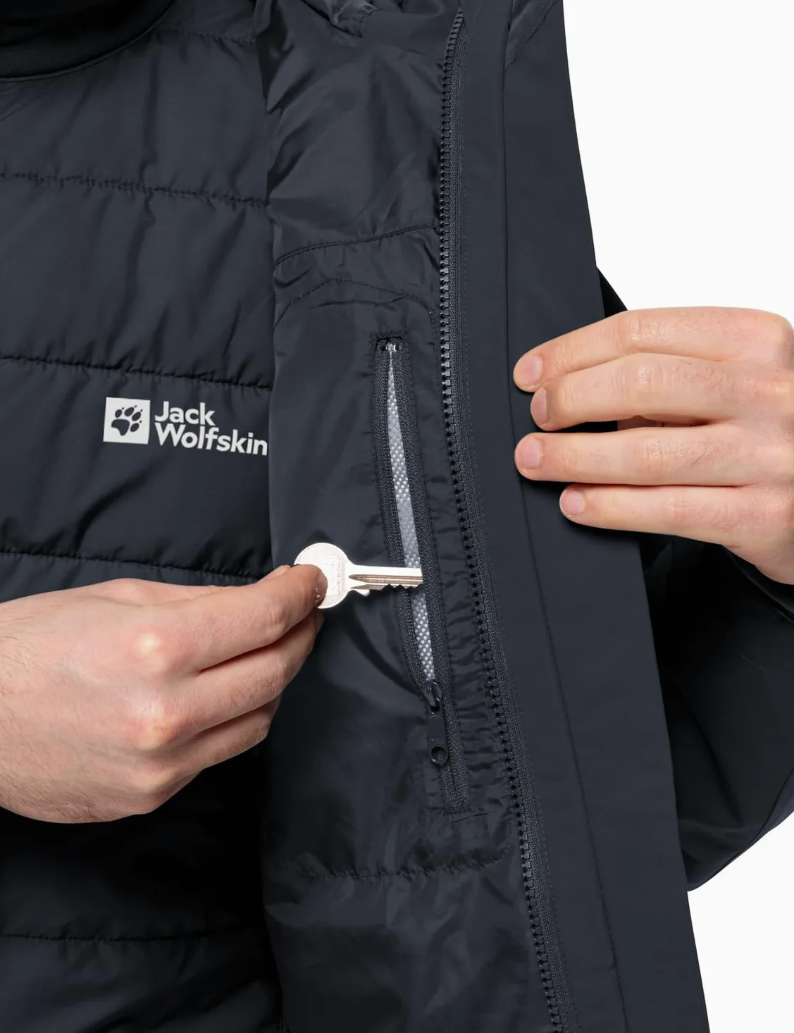 Jack Wolfskin Kurtka Mężczyźni Glaabach 3 W 1 Jkt M