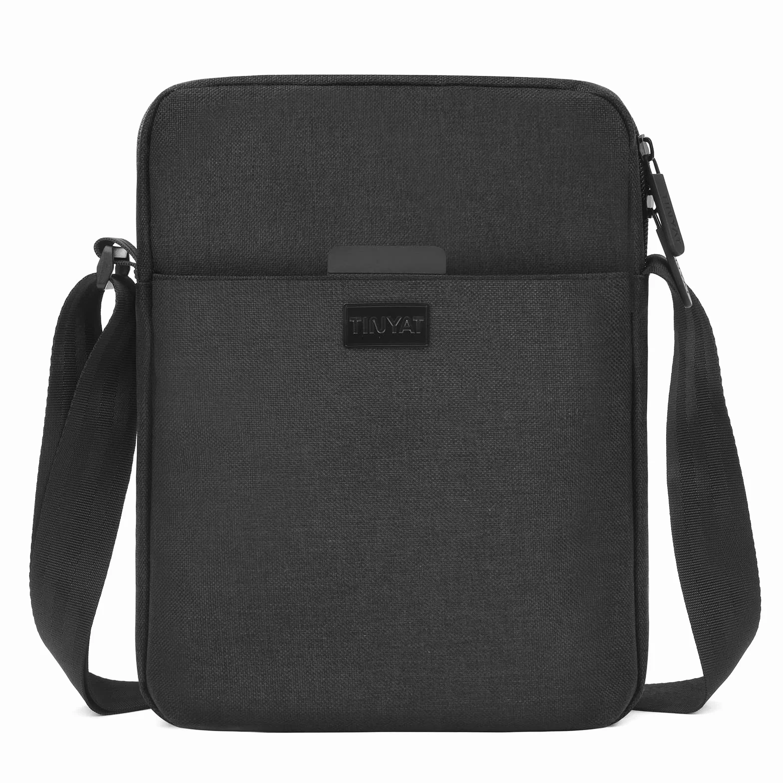 flintronic Męska torba na ramię, wodoodporna torba kurierska z regulowanym paskiem, lekka torba robocza z wieloma kieszeniami, torba crossbody, do pracy, na zakupy, do szkoły, podróży, codziennego