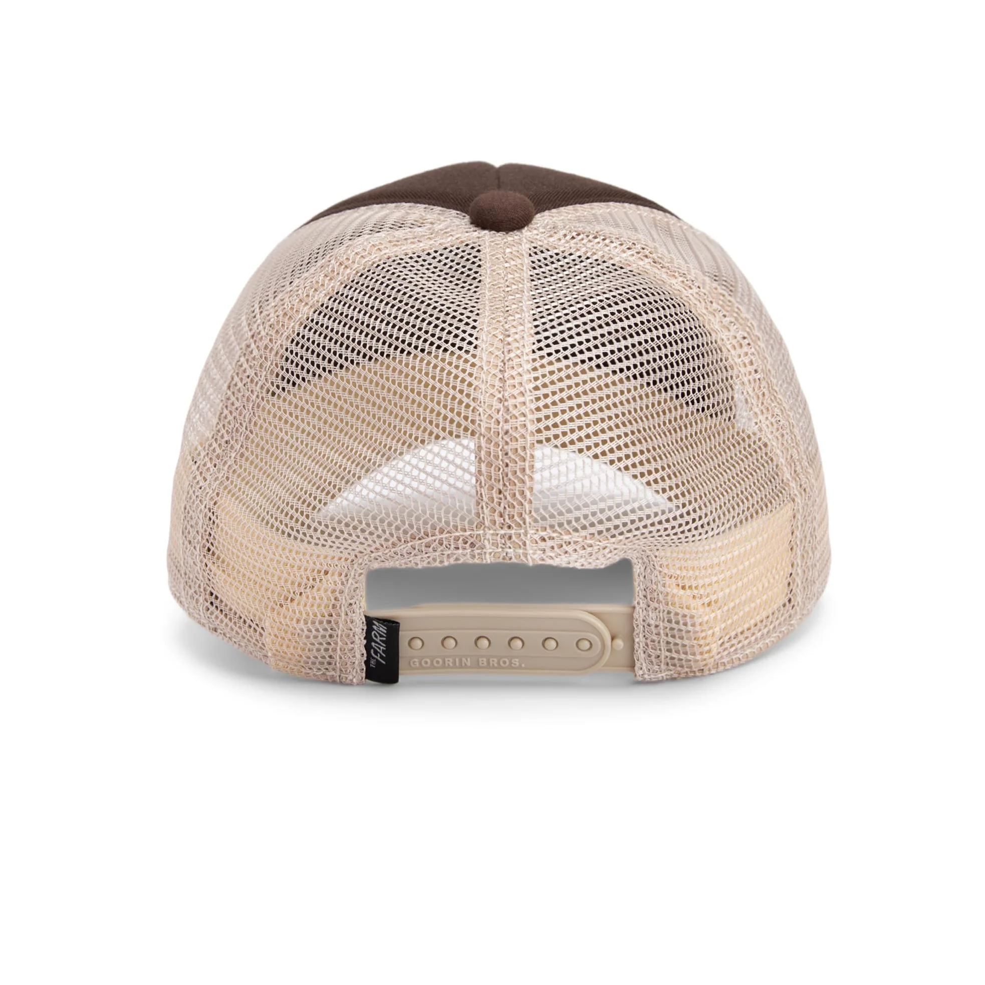 Goorin Bros. The Farm dziecięca czapka typu trucker unisex, brązowa (The Chaser), jeden rozmiar, brązowy, jeden rozmiar, Brązowy, rozmiar uniwersalny