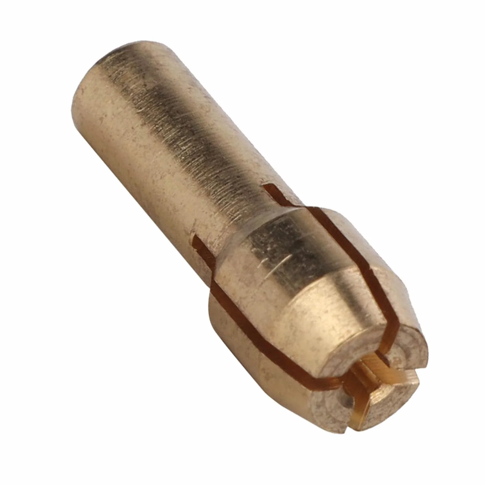 Generic Wysokiej Jakości Zestaw Tulei Zaciskowych wierteł z Mosiądzu Precyzyjny Zacisk do Narzędzia Obrotowego 10 szt. 0,5-3,2 Mm dla Rzemieślników (Średnica ogona 4,3 mm)