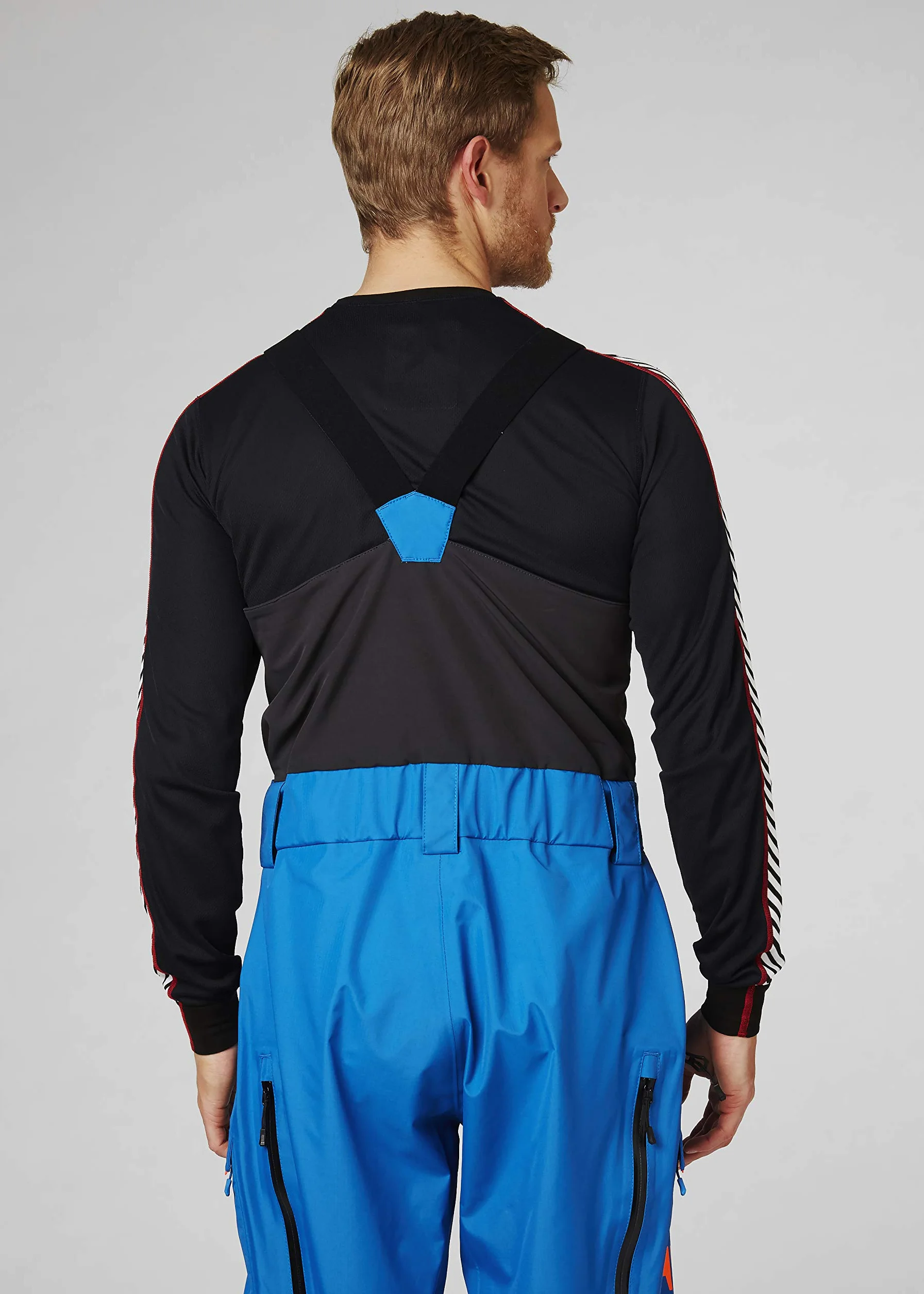 Helly-Hansen Lifa Dry Stripe Crew Koszulka Termiczna Granatowy X-L