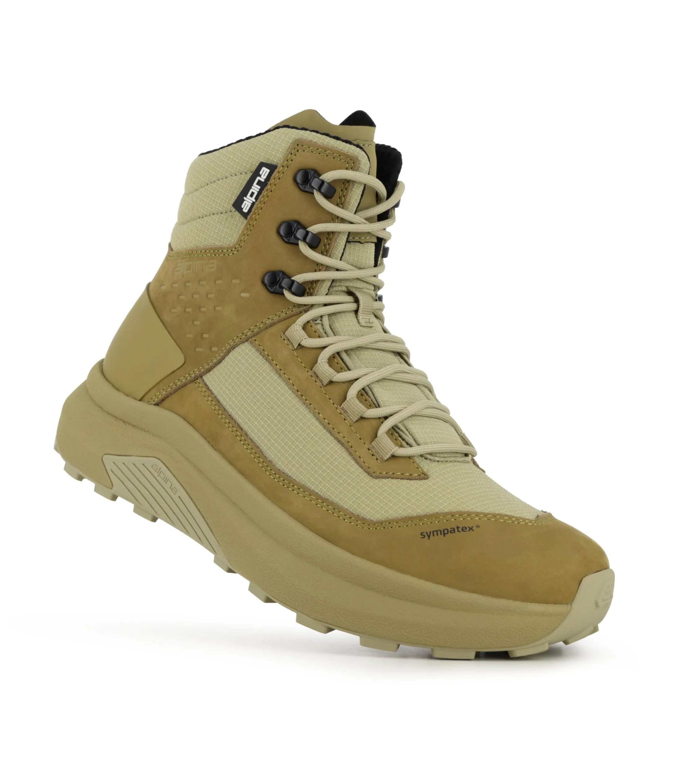 Alpina LYNX Buty Trekkingowe Męskie i Damskie | Wodoodporne Buty, Membraną Sympatex, Podeszwą Storm, Skóra & Ripstop, Do Polowania, Trekkingu i Trudnego Terenu