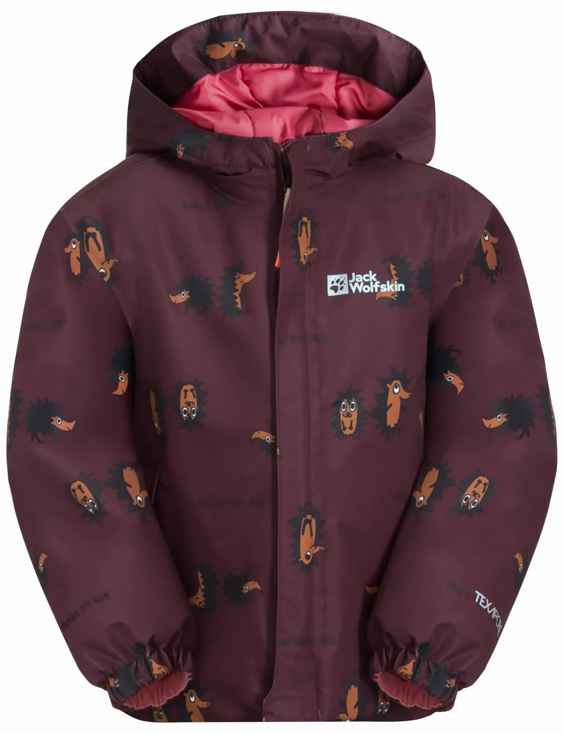 Jack Wolfskin Kurtka Uniseks - dzieci Gleely 2l Ins Print Jkt K