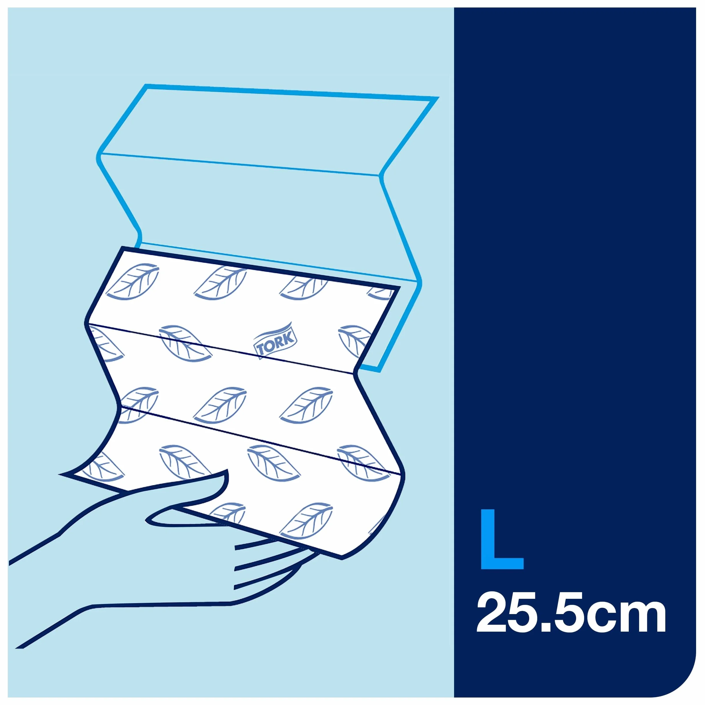 Tork Xpress miękkie ręczniki składane białe H2, zaawansowana jakość, 2-warstwowe, składane w zygzak, chłonne, 21 × 180 ściereczek, 120398