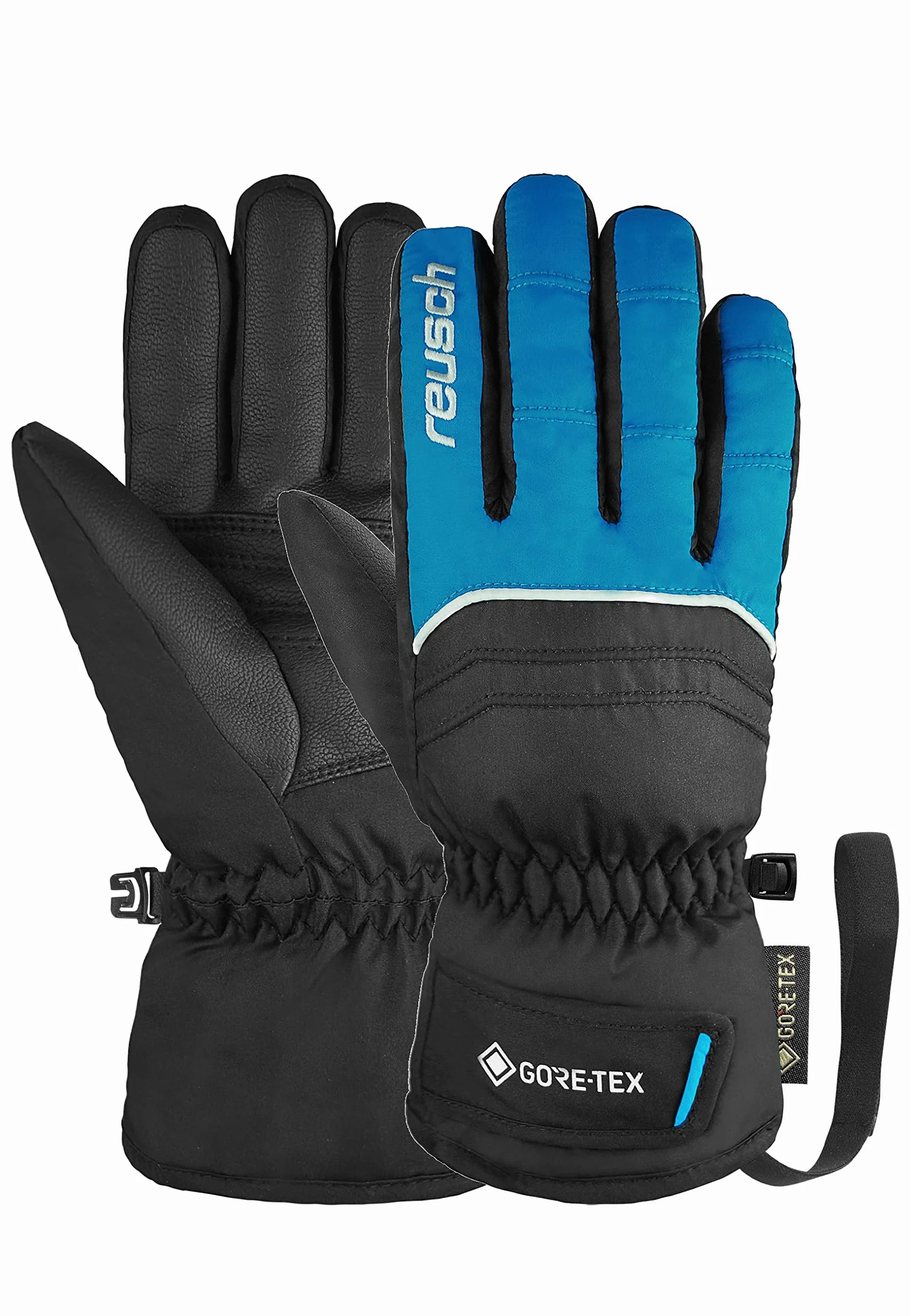 Reusch Dziewczęce Teddy Gore-tex Wiatro- i wodoodporne ciepłe rękawice narciarskie Rękawice sportowe Śnieg Do jazdy na sankach Rękawiczki zimowe