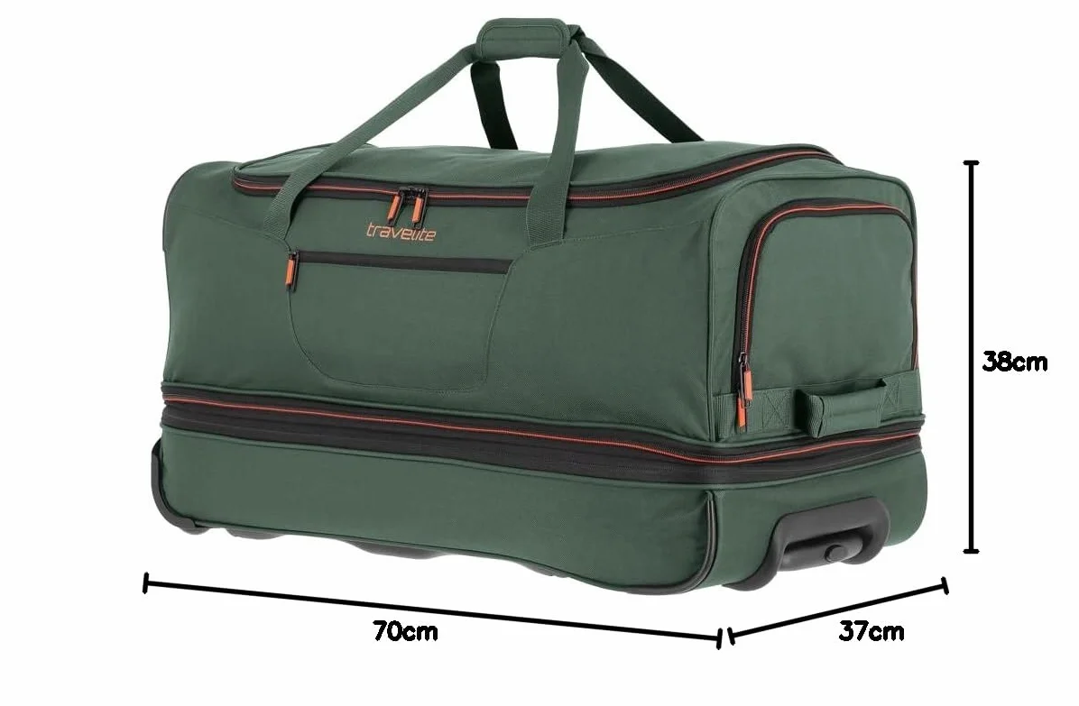 Travelite Basics Torba, Zielony, 70 cm