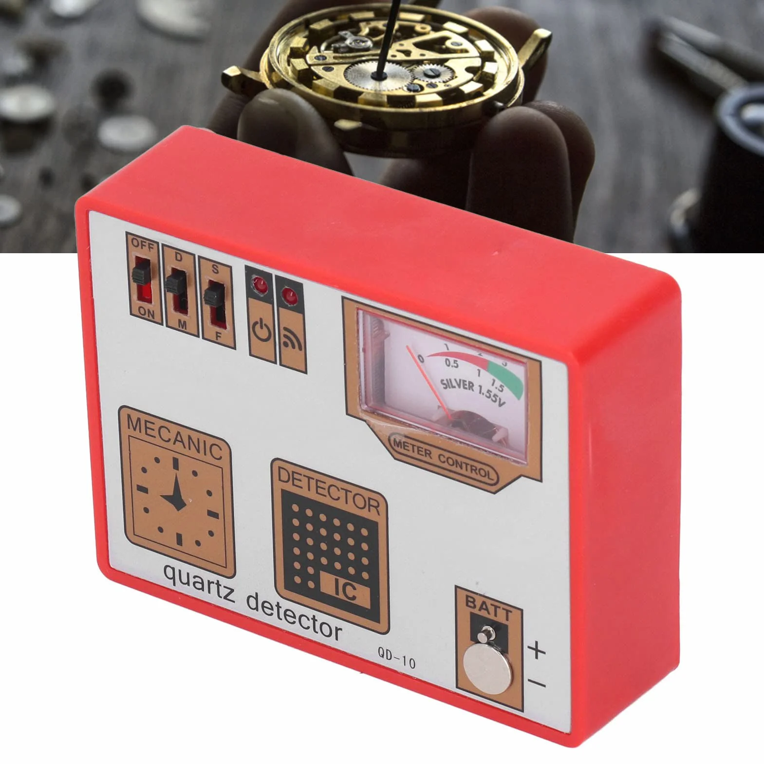 Zegarek Tester Kwarcowy Tester Kwarcowy Baterii Zegarek Tester Kwarcowy Demagnetyzer Timegrapher Narzędzie do Naprawy Zegarków
