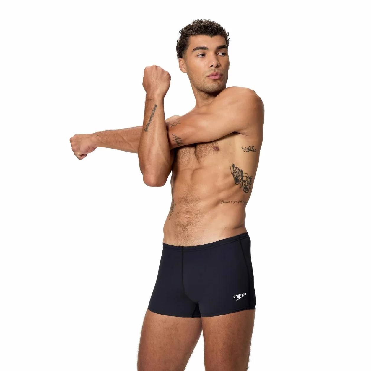 Speedo Męskie kąpielówki ECO Endurance+ Aquashort, odporne na działanie chloru, tkanina z recyklingu, fitness, trening, wakacje
