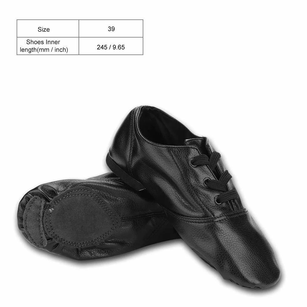 Alomejor buty jazzowe PU elastyczne Slip-On dla dorosłych
