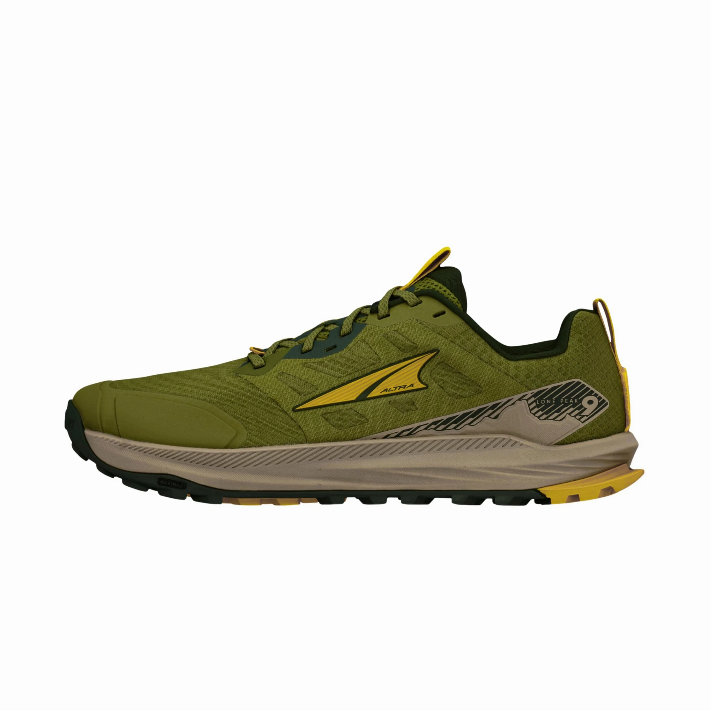 ALTRA Męskie buty do biegania w terenie Lone Peak 9, ZIELONY, 12.5
