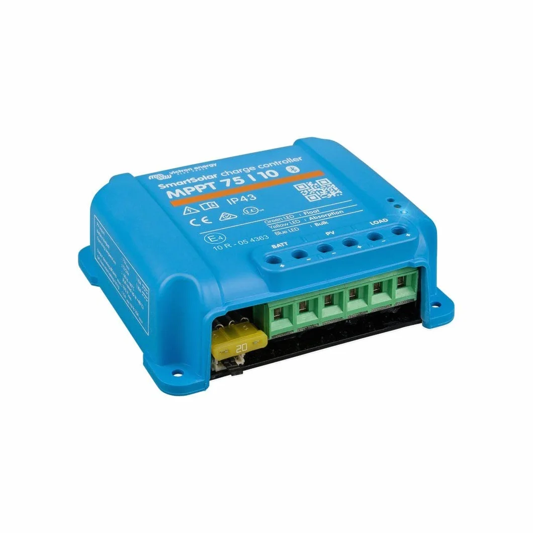 Victron Energy SmartSolar MPPT 75V 10 amp 12/24-Volt Kontroler Ładowania Słonecznego (Bluetooth)