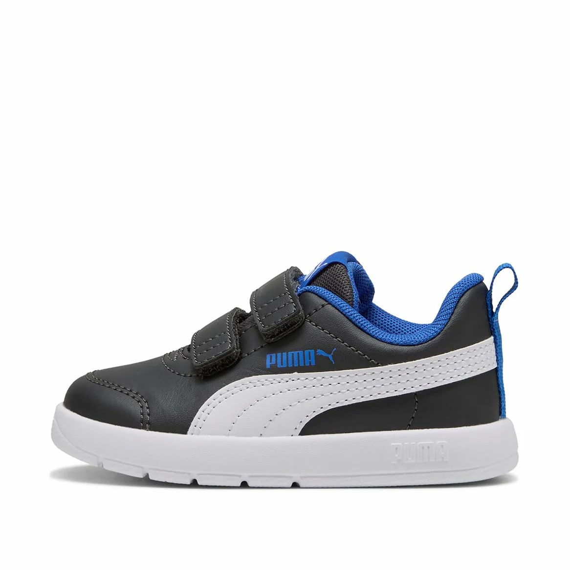 PUMA Unisex Courtflex V3 dziecięce buty niemowlęce, V3 V White Clyde Royal, 9 UK