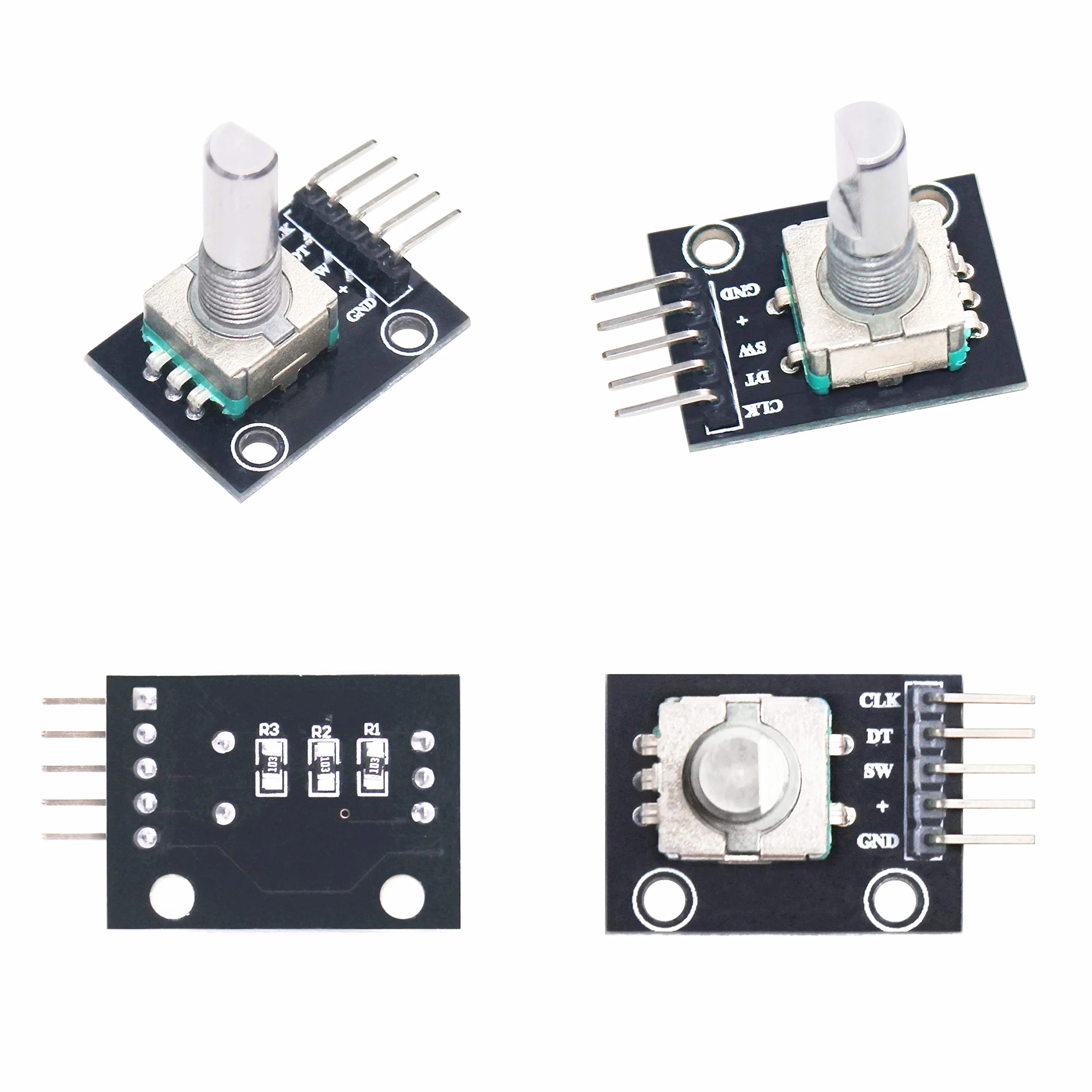 5 szt. Obrotowy moduł enkodera KY-040 KY-040 z przyciskiem do Arduino