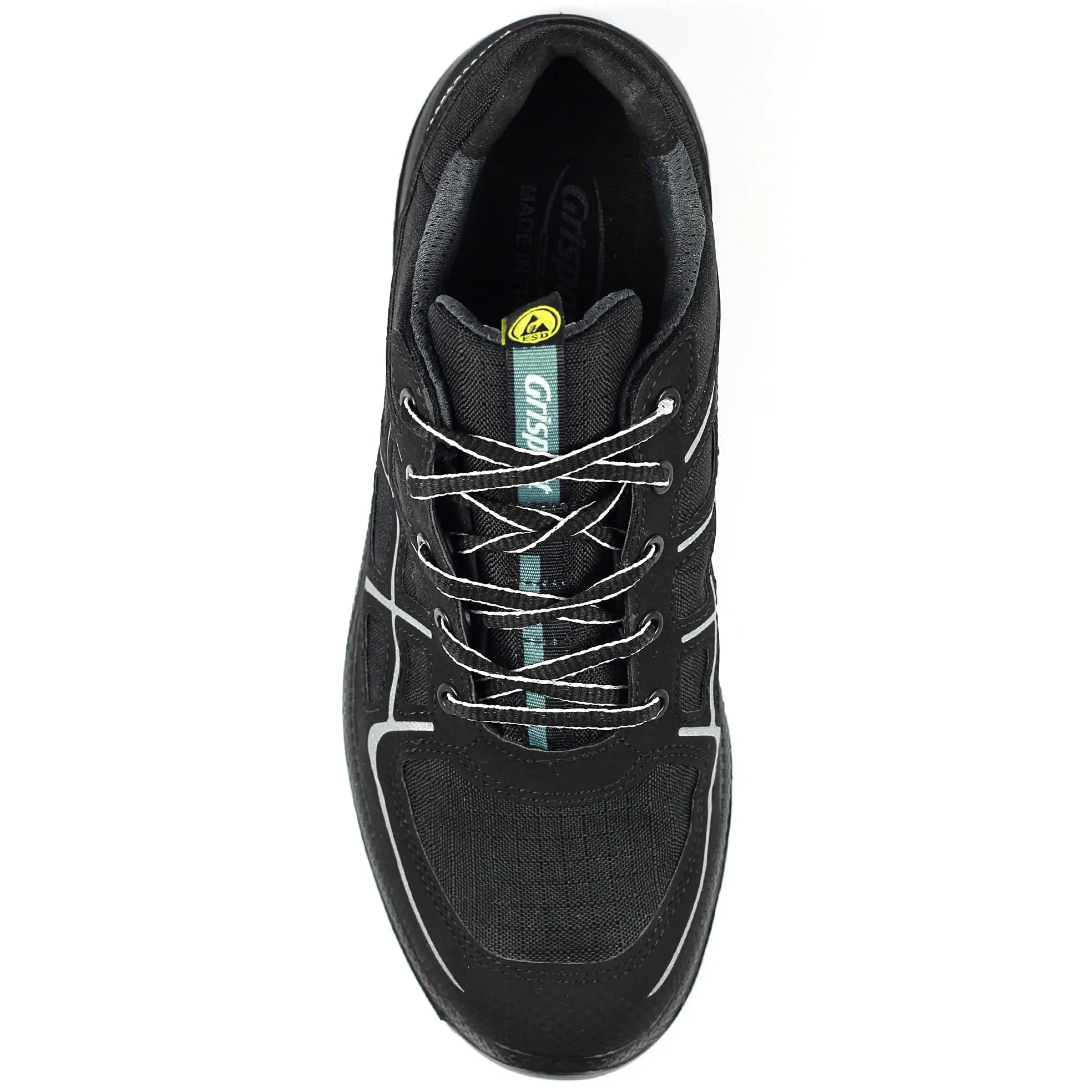 Grisport Męskie termiczne buty ochronne, czarny - czarny Black - 42 EU