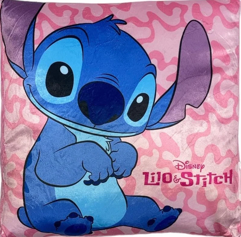 arlis Stitch Disney Poduszka 38 cm (Różowa Poduszka Stitch)