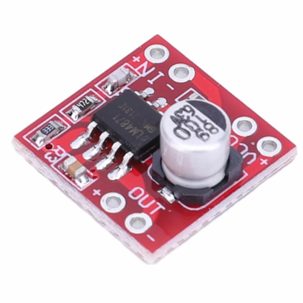 LM4871 moduł wzmacniacza cyfrowego 3 W jednokanałowa płyta wzmacniacza DC 3V-5V bardzo mały do głośnika elektroniczny zestaw DIY