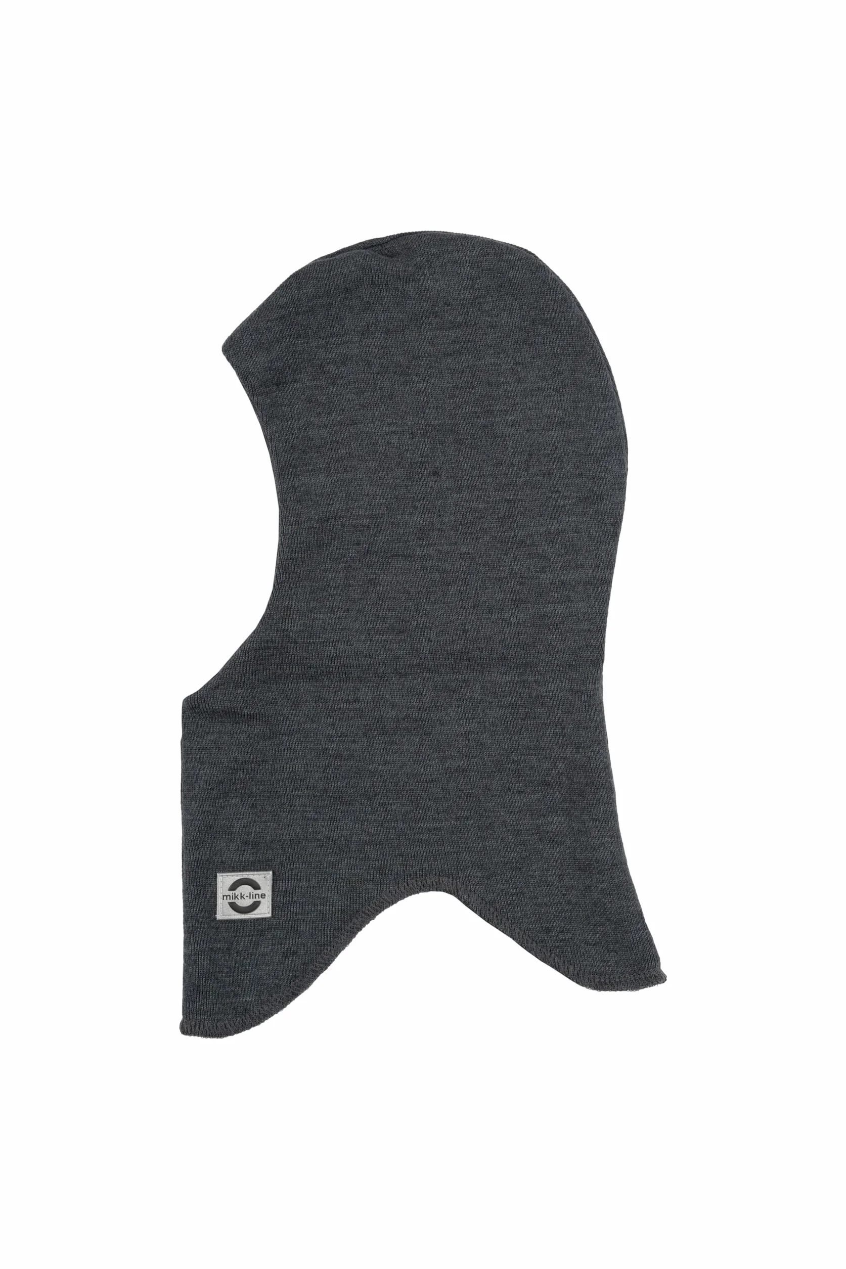 Mikk-line Kominiarka z ochroną przed wiatrem - Dark Grey Melange