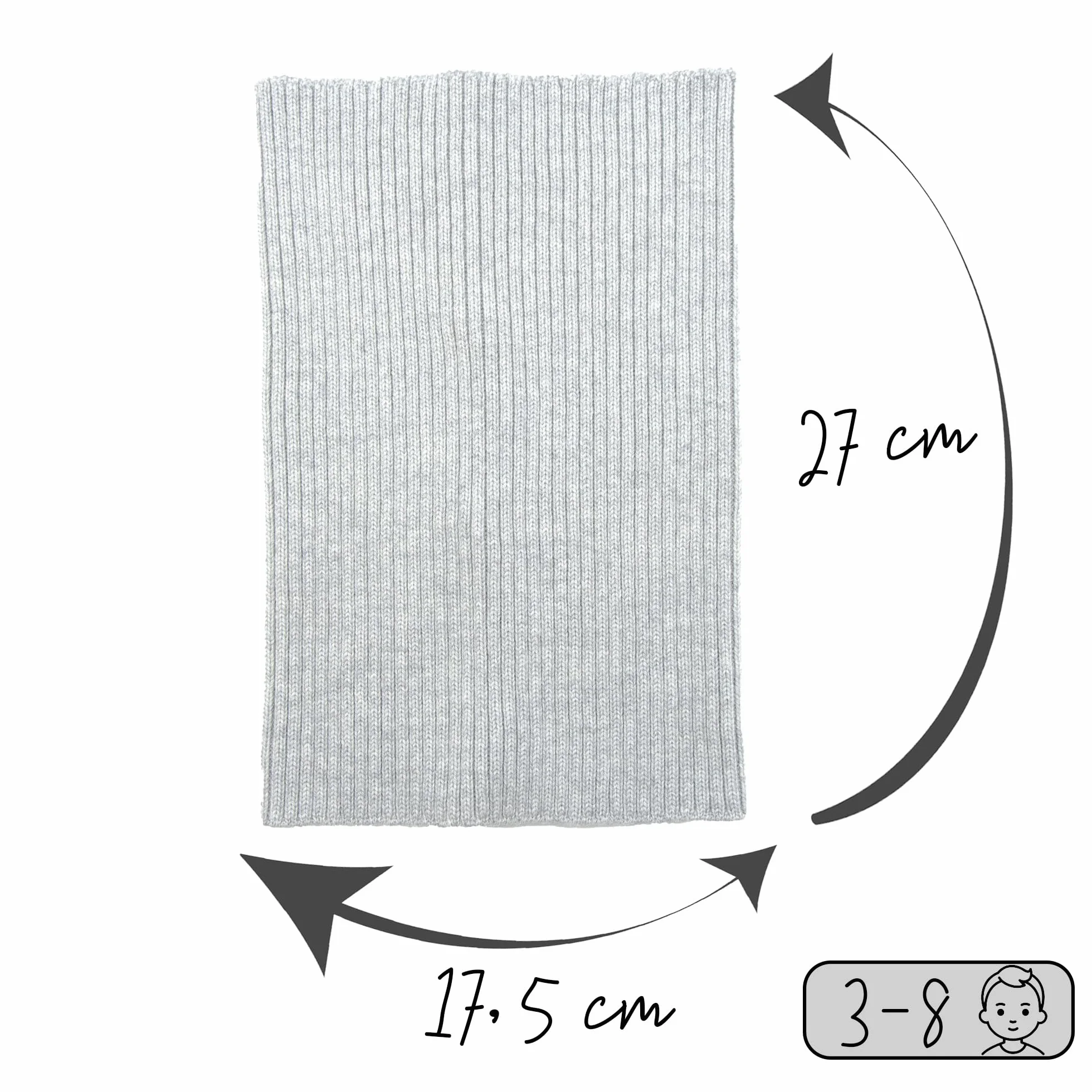 molti dziecięcy komin z wełny merino | komin na zimę, jesień i wiosnę | unisex 4–8 lat | miękki, oddychający, elastyczny | dostępny w 5 kolorach
