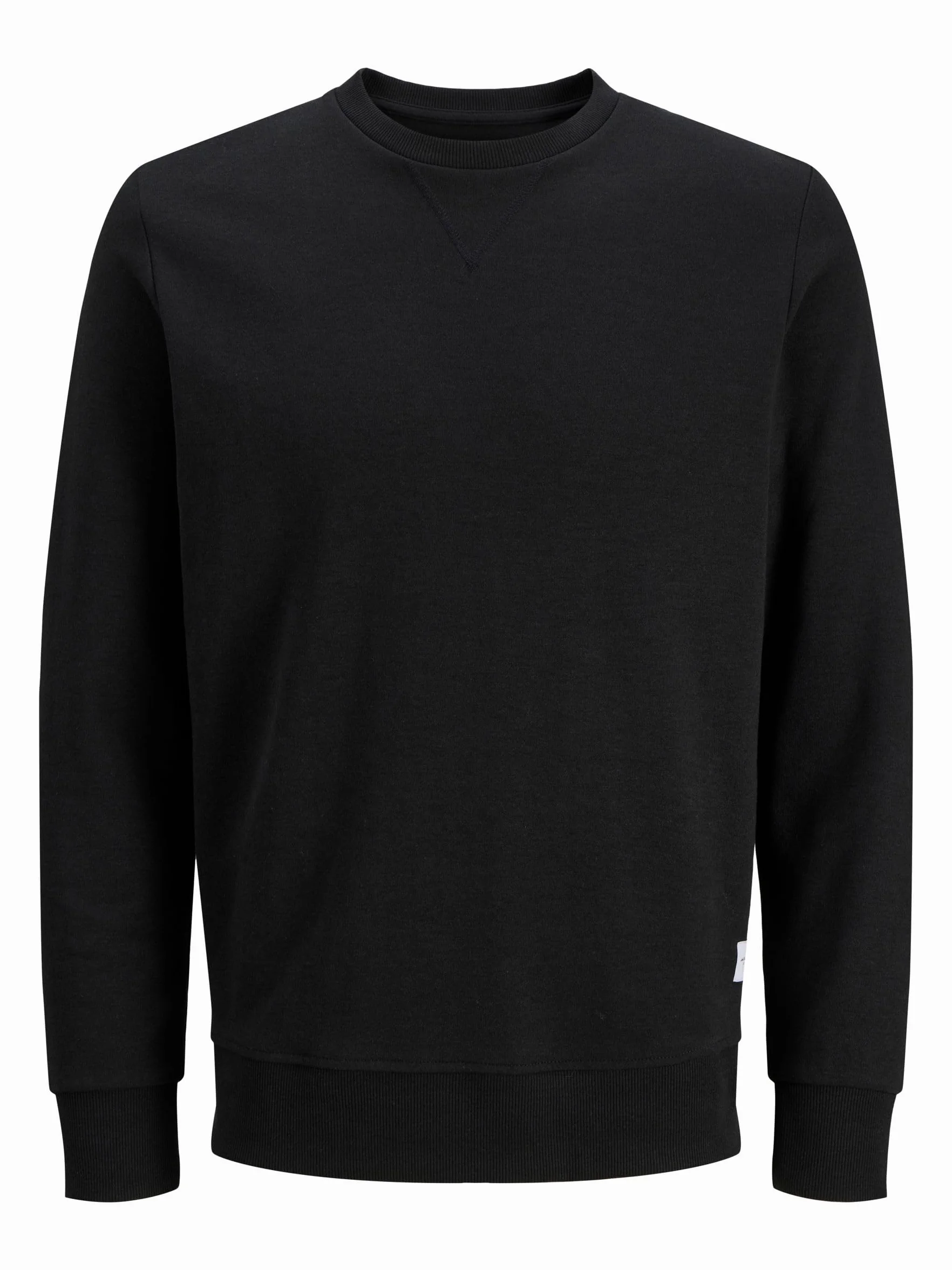 Jack & Jones Mężczyźni Jjebasic Sweat Crew Neck Noos Bluza, Czarny, XL