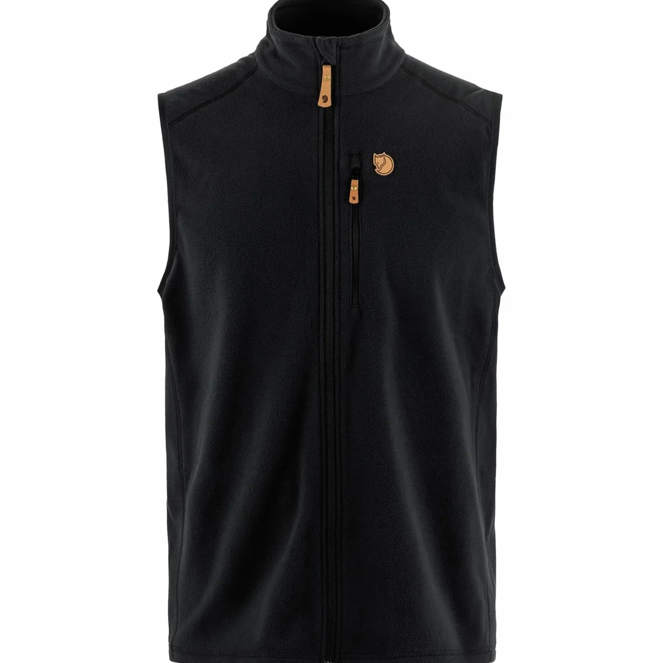 FJALLRAVEN 12600244-550 Övik Lite Fleece Vest M męska kamizelka sportowa, czarna, rozmiar M