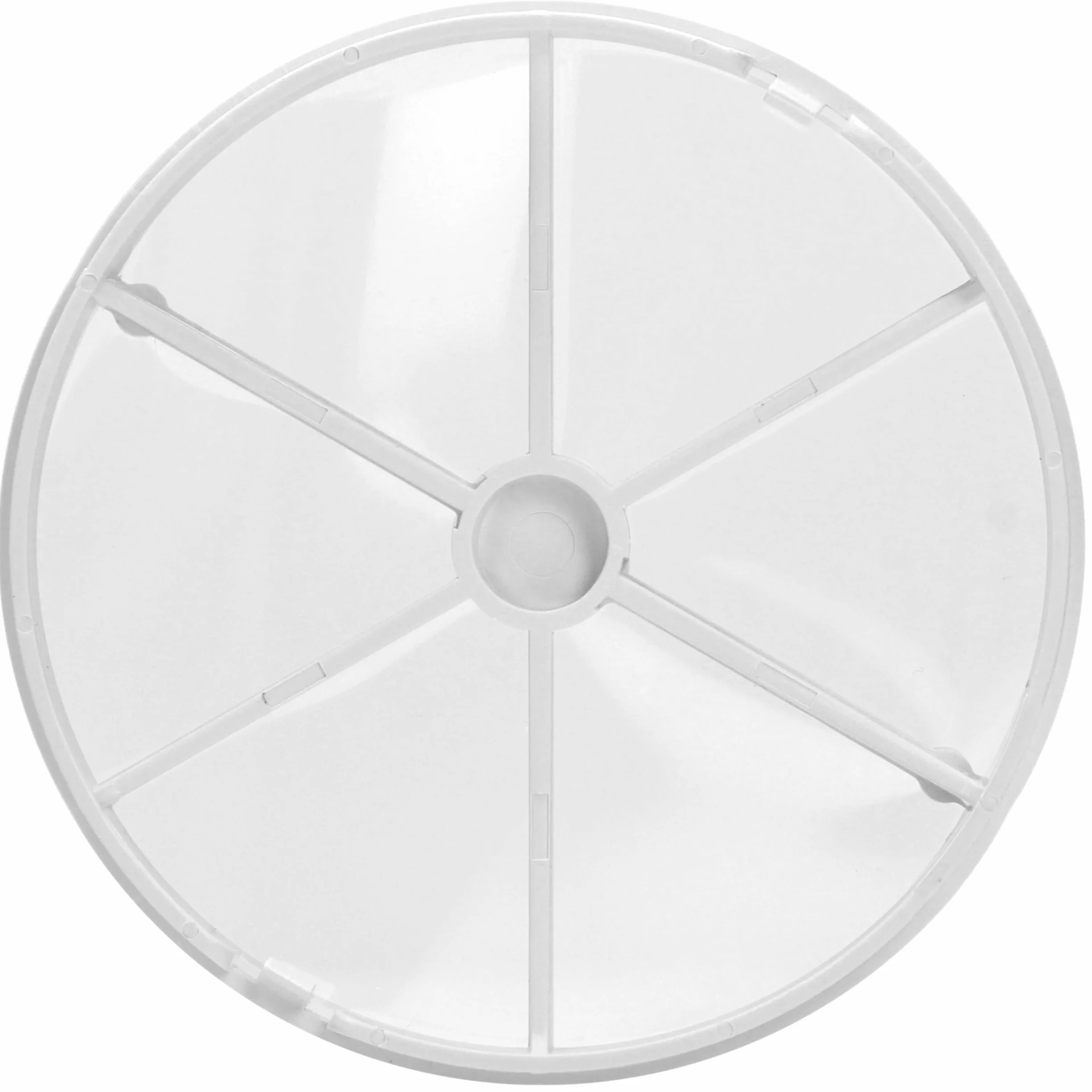 VIRONE BF-100/zawór zwrotny do wentylatora z tworzywa sztucznego ABS o średnicy 100 mm