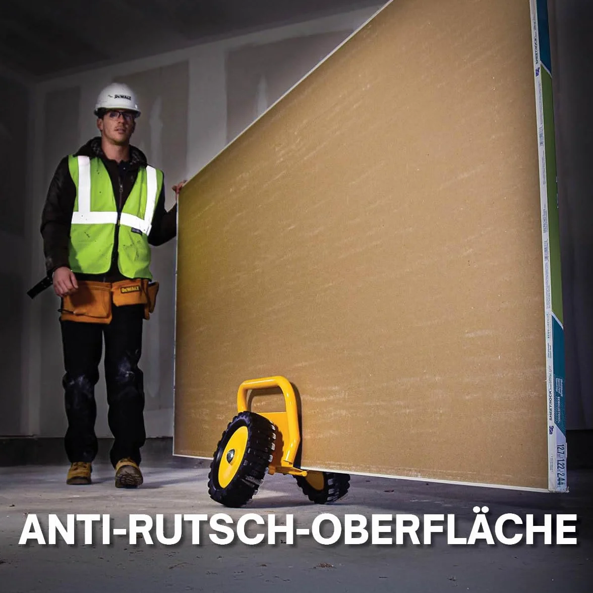 Dewalt DXWT-200 Wózek Transportowy, Czarny/Żółty, ‎35 x 45 x 42 cm; 4 kg