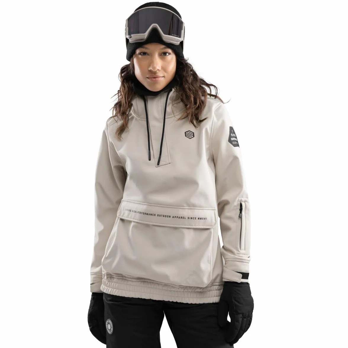 SIROKO W3-W Haboob Kurtka Snowboardowa z Kieszenią Kangurką dla Kobiet