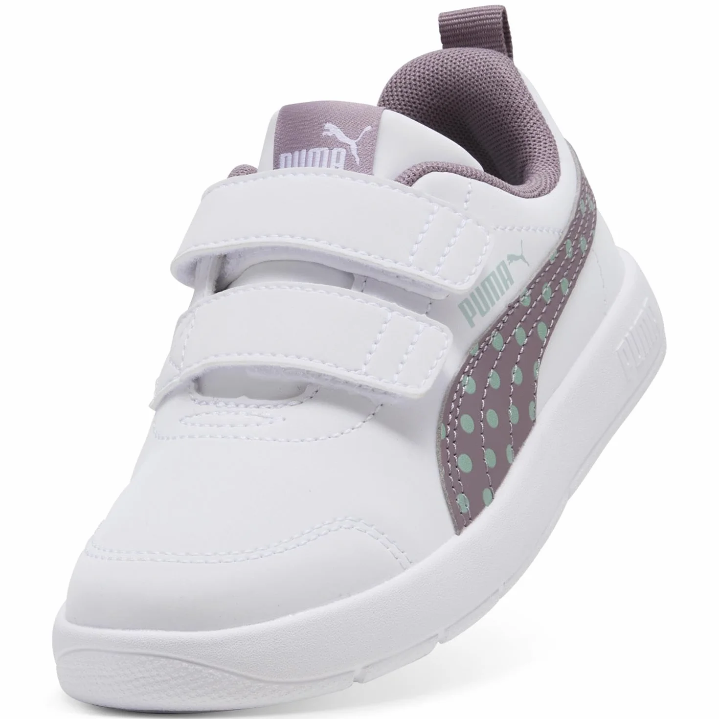 PUMA Dziewczynki Courtflex V3 Dotty V PsTrampki
