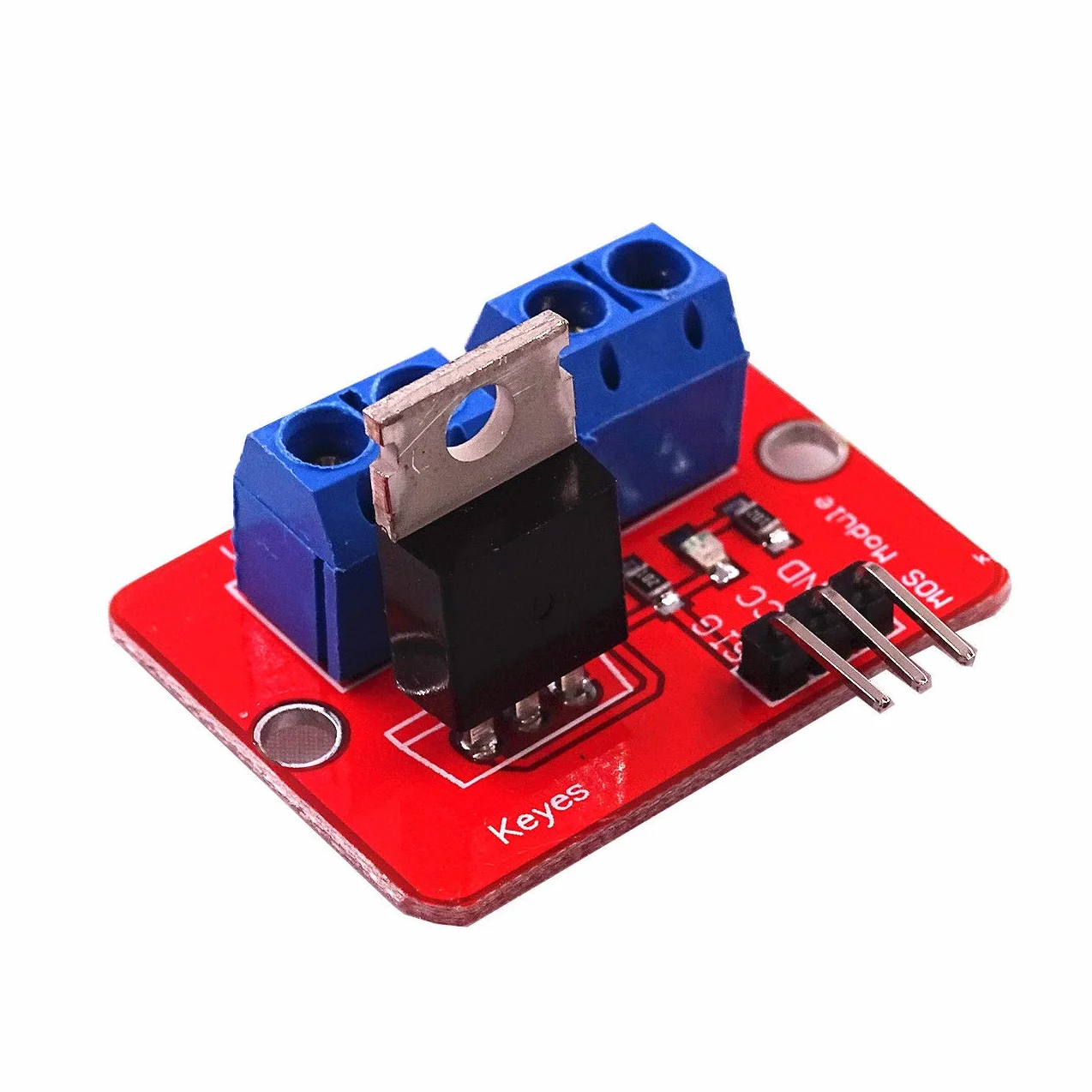 5pcs Top MOSFET Button IRF520 MOSFET Driver Module