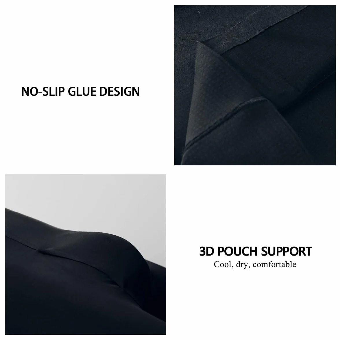 Casey Kevin Shapewear Boxerki męskie wyszczuplające brzuch, kompresyjne szorty męskie, body shaper, szorty bauchweg, spodnie męskie wyszczuplające brzuch, K1 - czarny, XL