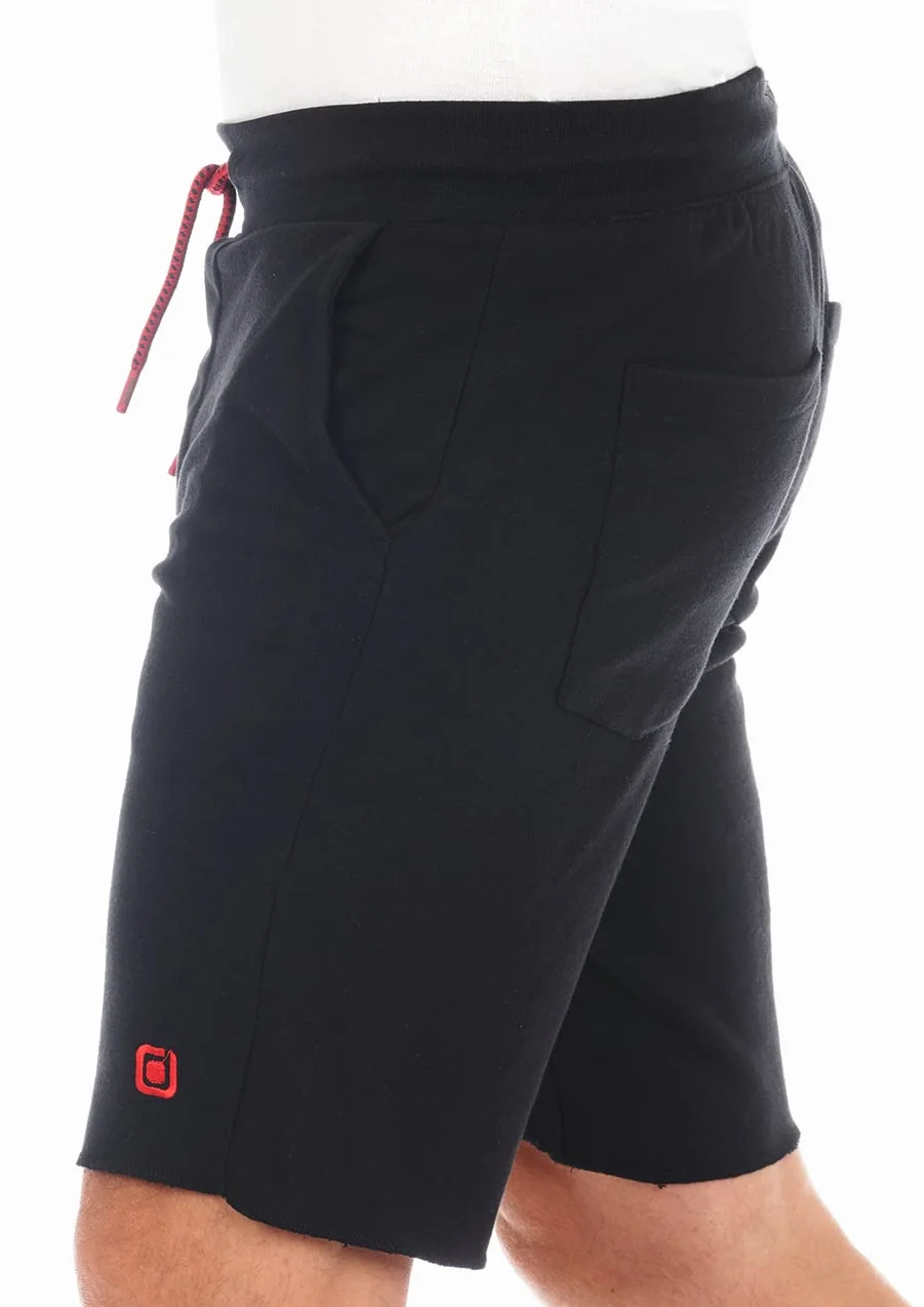 Riverso RIVMax Męskie spodenki dresowe bawełna bermudy sportowe szorty czarne czerwone niebieskie szare różowe zielone S M L XL 2XL 3XL 4XL 5XL