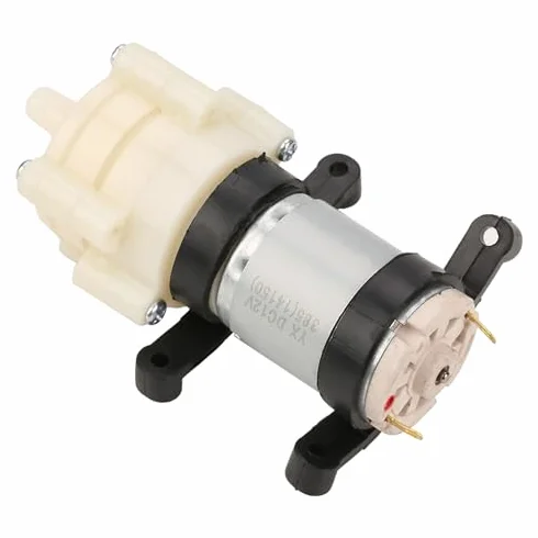 Pompa Membranowa 12V DC, Mini Elektryczna Pompa Ssąca do Wody, Cicha Konstrukcja, do Parzenia Herbaty, Chłodzenia Wodą, Akwarium