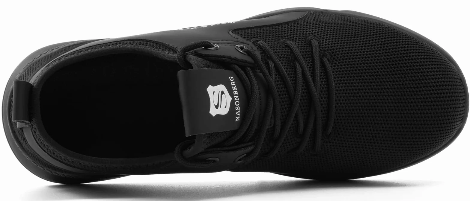 Męskie buty ochronne, lekkie, damskie, oddychające, ze stalowym noskiem, rozmiar 36-48 EU