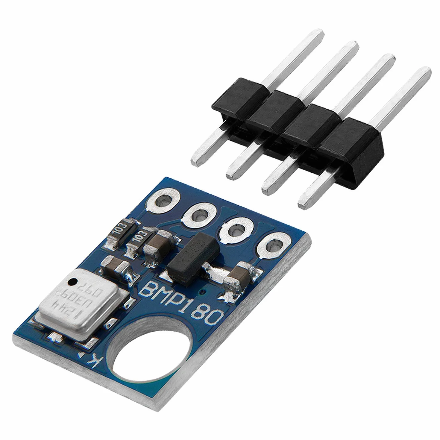 AZDelivery GY-68 BMP180 Czujnik ciśnienia barometrycznego i temperatury kompatybilny z Arduino i Raspberry Pi wraz z E-Book!