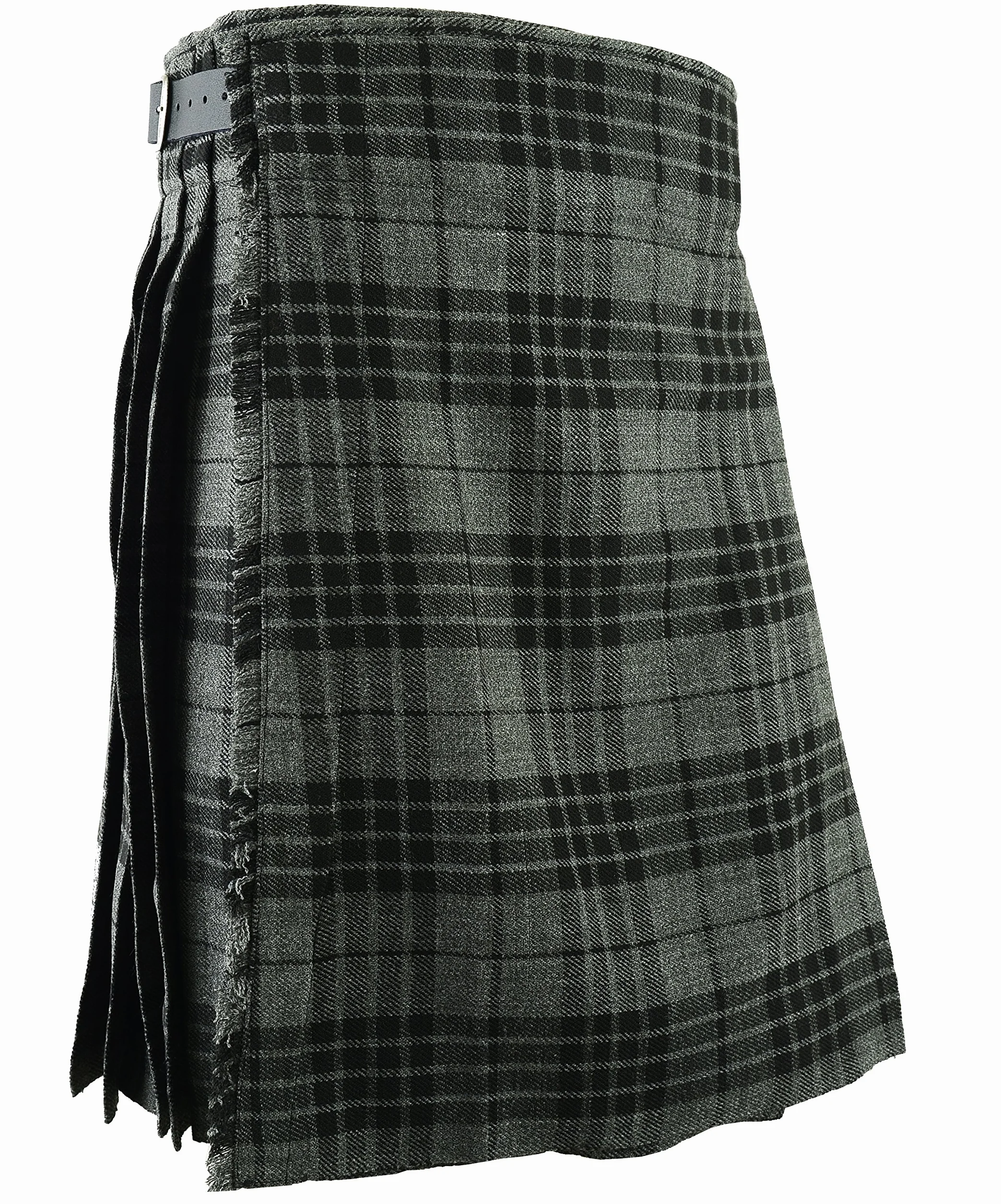 Kilt Hamiltona Grey Tartan Tradycyjny Szkocki Krata Sukienka