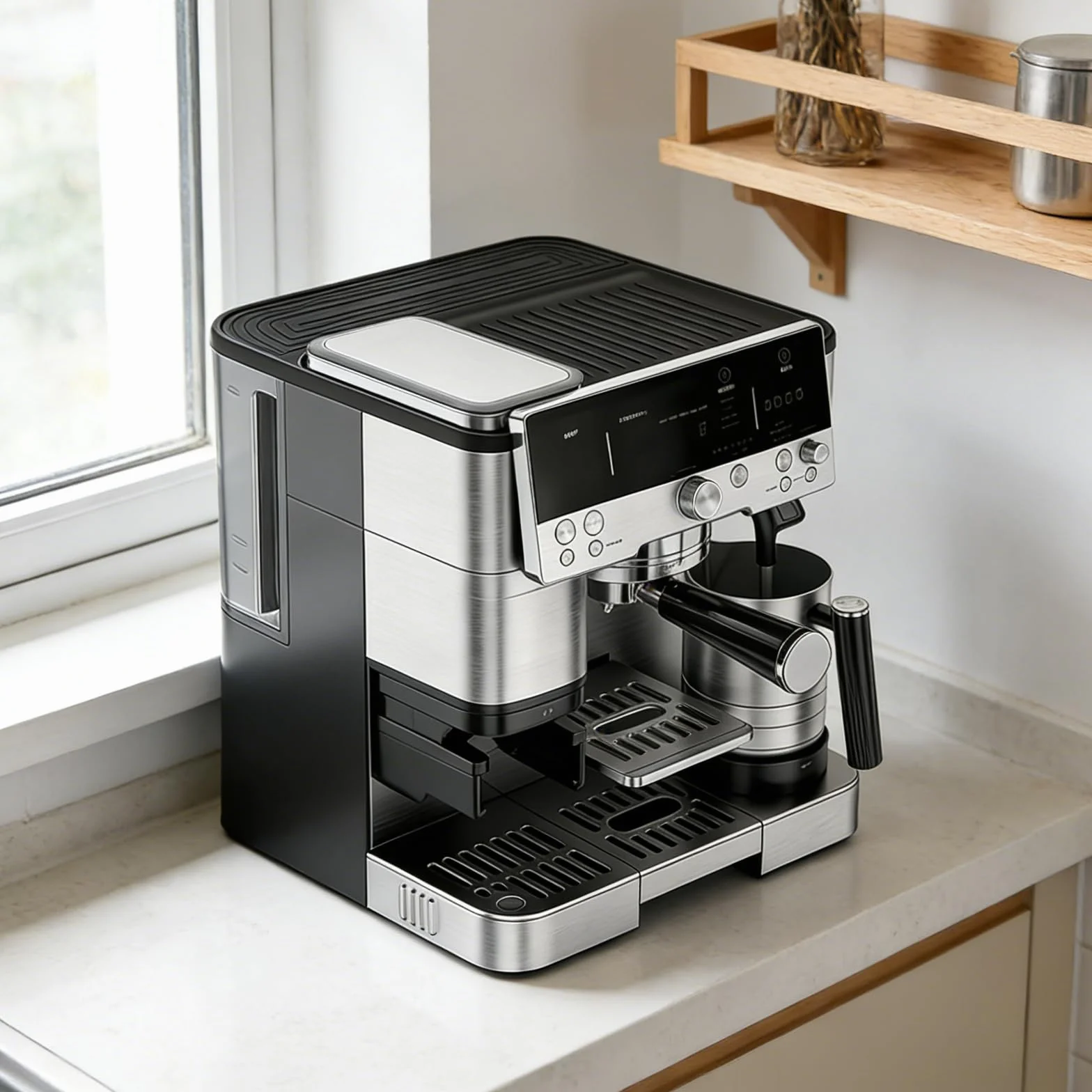Mata silikonowa do Ninja Luxe Café ES601EU/SE701EU – antypoślizgowa i odporna na zarysowania, wodoszczelna, odporna na wysokie temperatury, łatwa do czyszczenia, idealne akcesoria do ekspresów