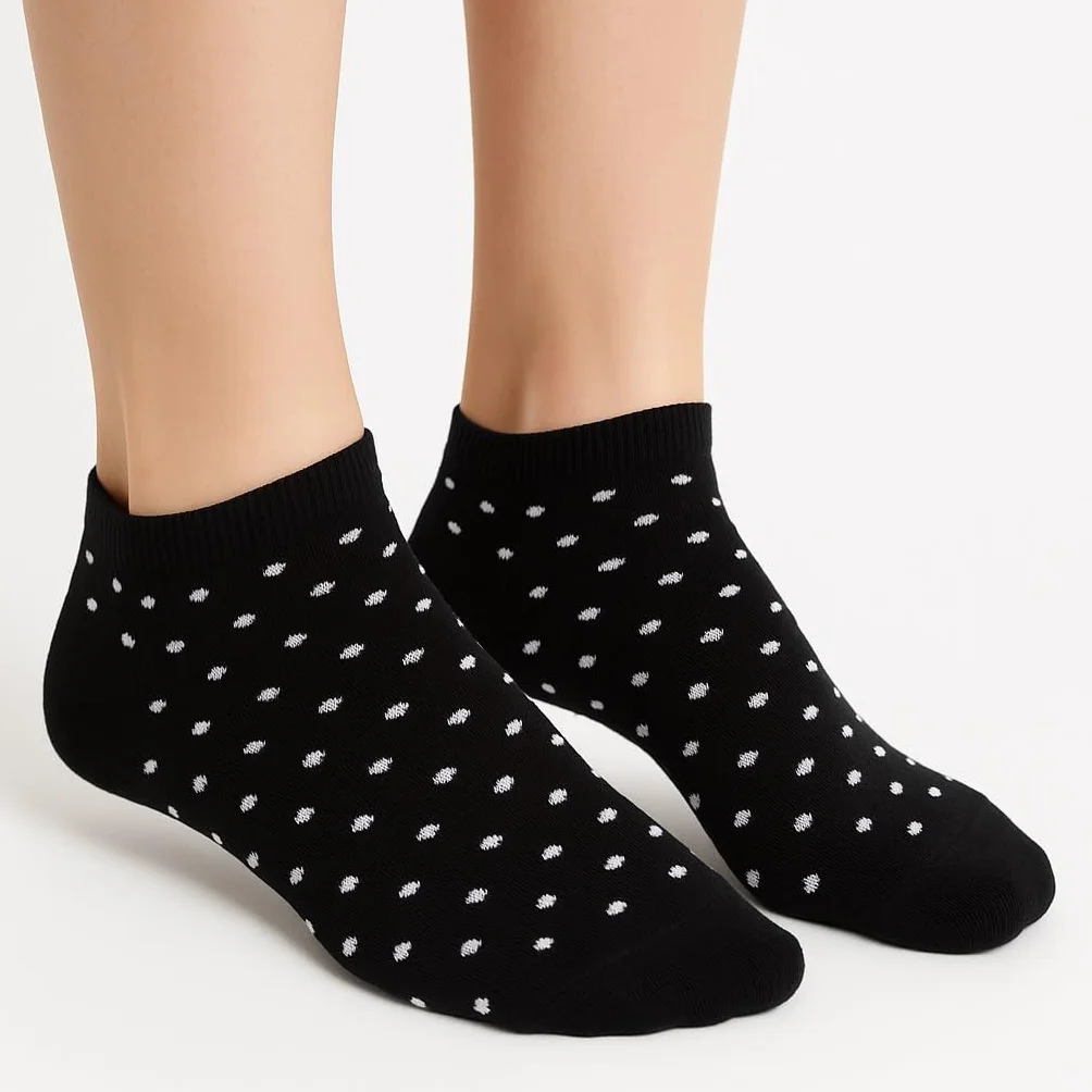 BestSale247 12 par modnych damskich i dziewczęcych skarpety do sneakersów, skarpety z bawełny 35-38; 39-42