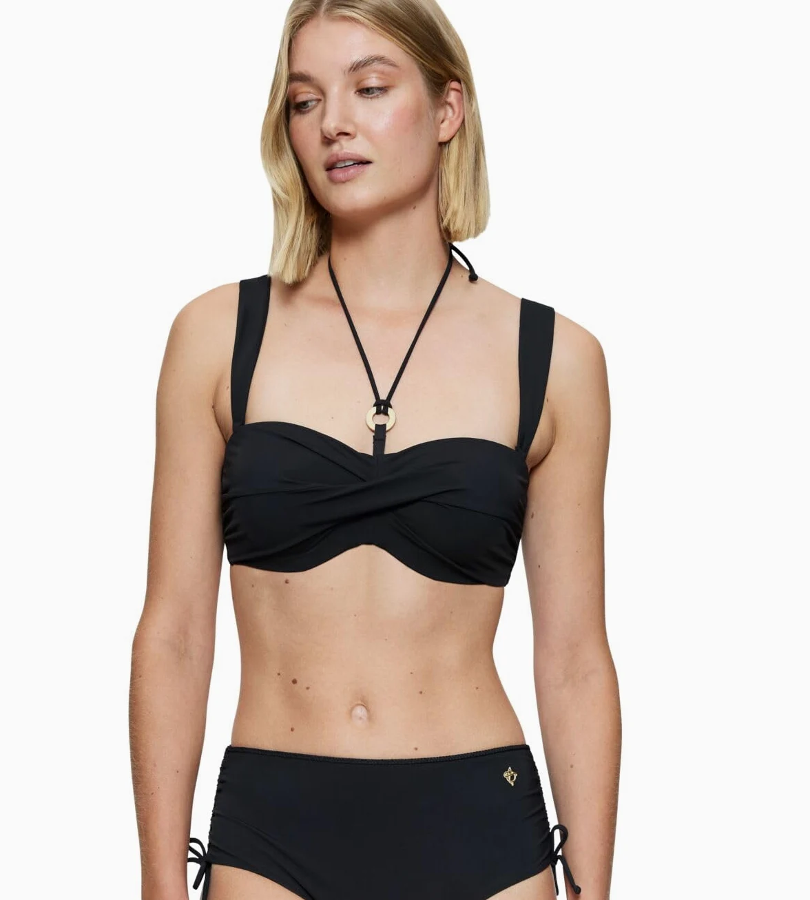Summer Twist DP Black, czarny, 36