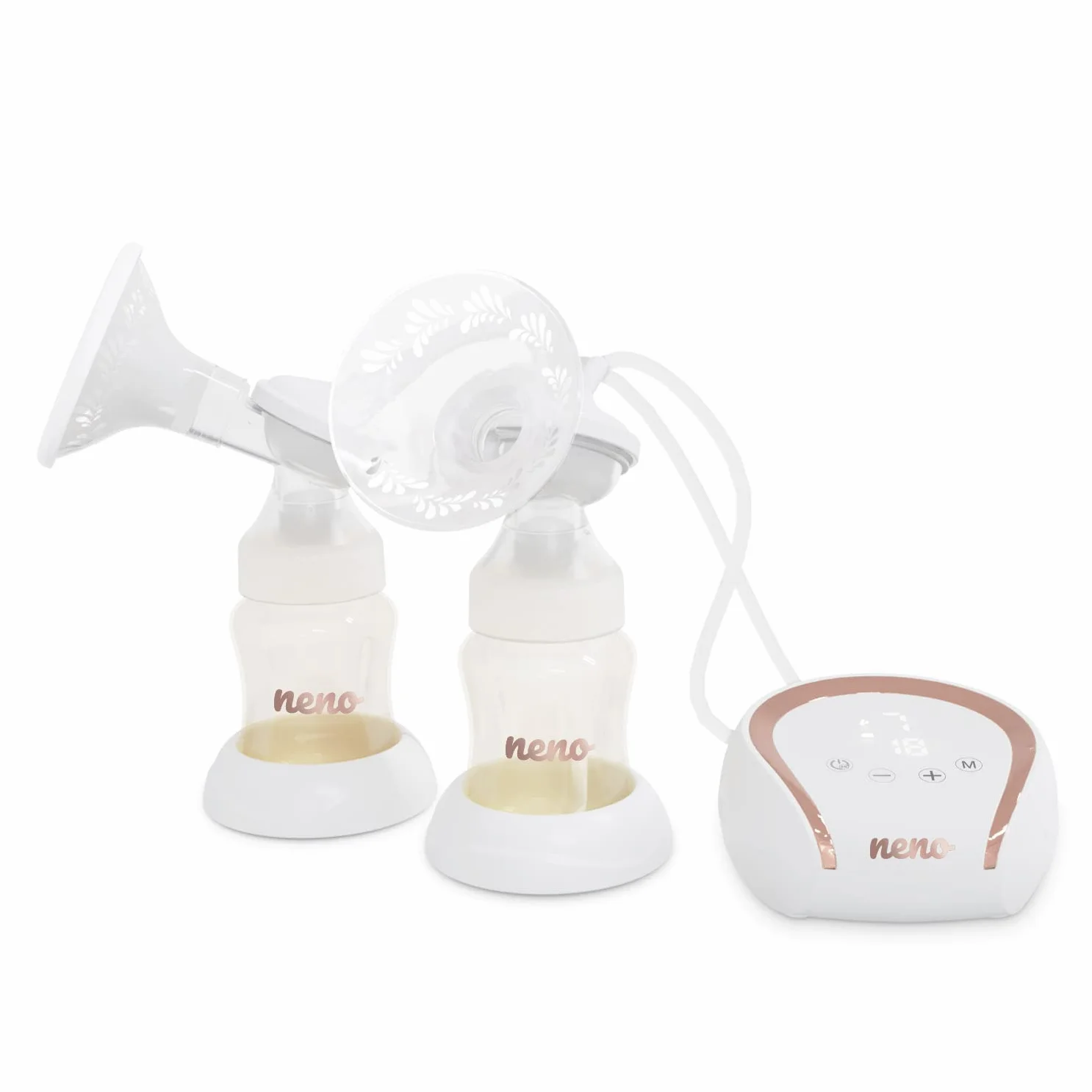 Neno® BIANCO Double elektryczny laktator z gorsetem Neno® Libero – podwójna pompa do mleka 3 tryby pracy