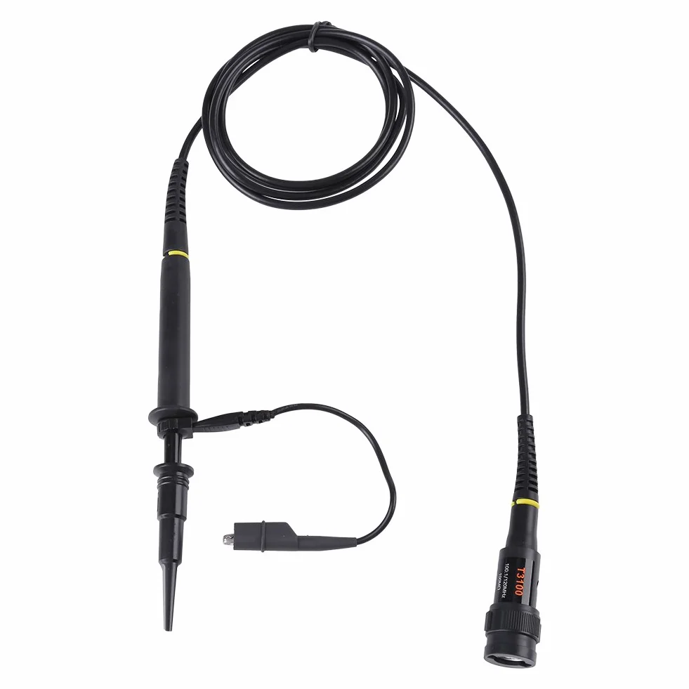 T3100 sonda oscyloskopowa Logic Analyzer X100 100 MHz High Voltage Clip sondy przenośne z zestawem akcesoriów