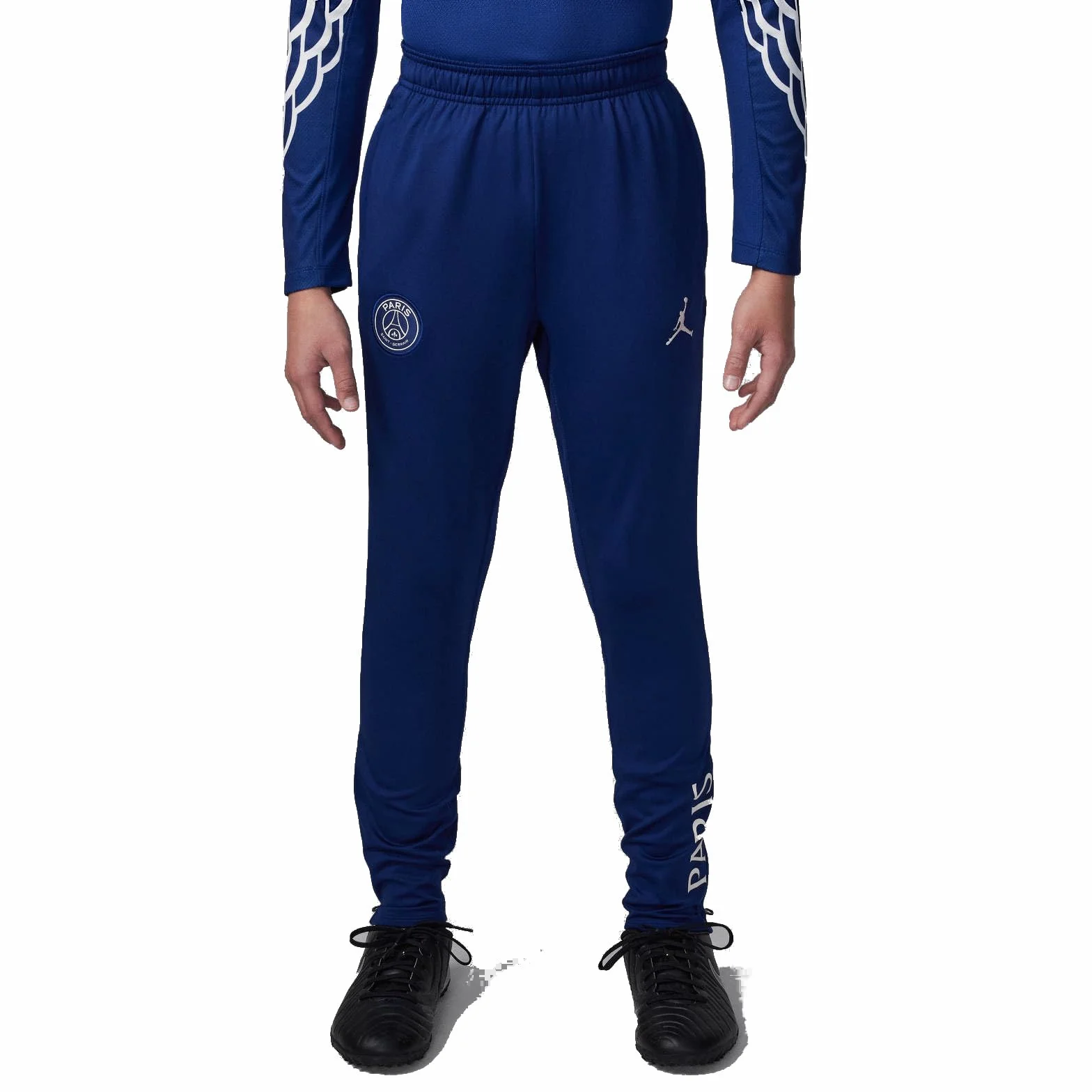 Nike Paris Saint-Germain 2024/25 Fourth Jordan Dri-Fit spodnie z dzianiny dla dużych dzieci, Blue Void/Phantom, HJ3653-492, L