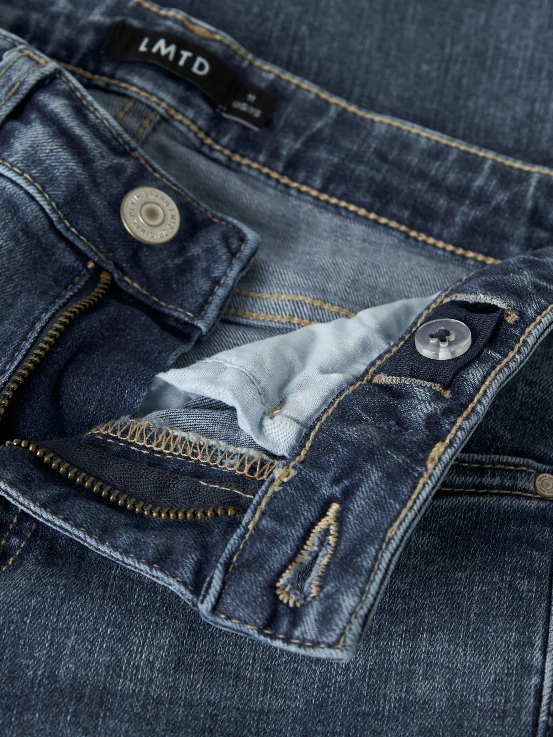 Lmtd Nlfbli Dnm Lw S Flared Pant Noos - Nlfbli Dnm Lw S Flared Pant Noos Kobiety