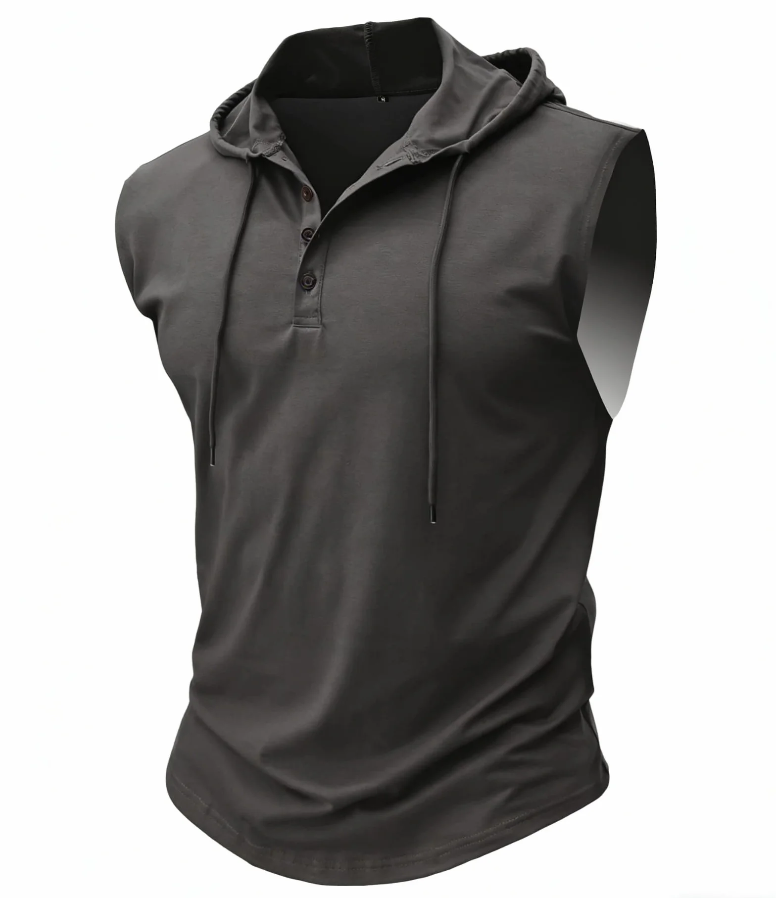 MakingDa Sport z krótkim rękawem bluza z kapturem męska moda trening fitness bluza z kapturem guzik mięsień fit letnia bluza lekka hip hop bieganie boks trekking sport t - Koszulka z kapturem