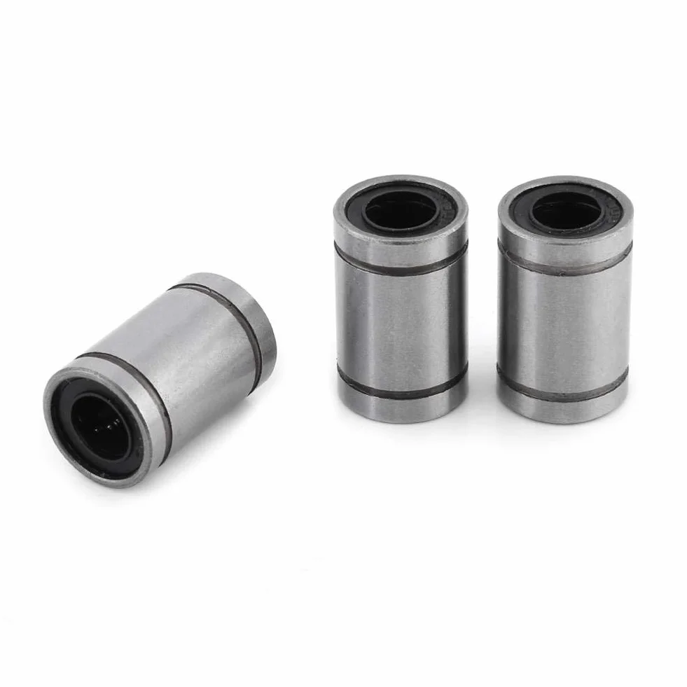 Łożysko liniowe LM8UU, 12 sztuk 8 mm, łożysko tulejowe, 8 x 15 x 24 mm, łożysko kulkowe tulejowe, do części CNC do drukarki 3D