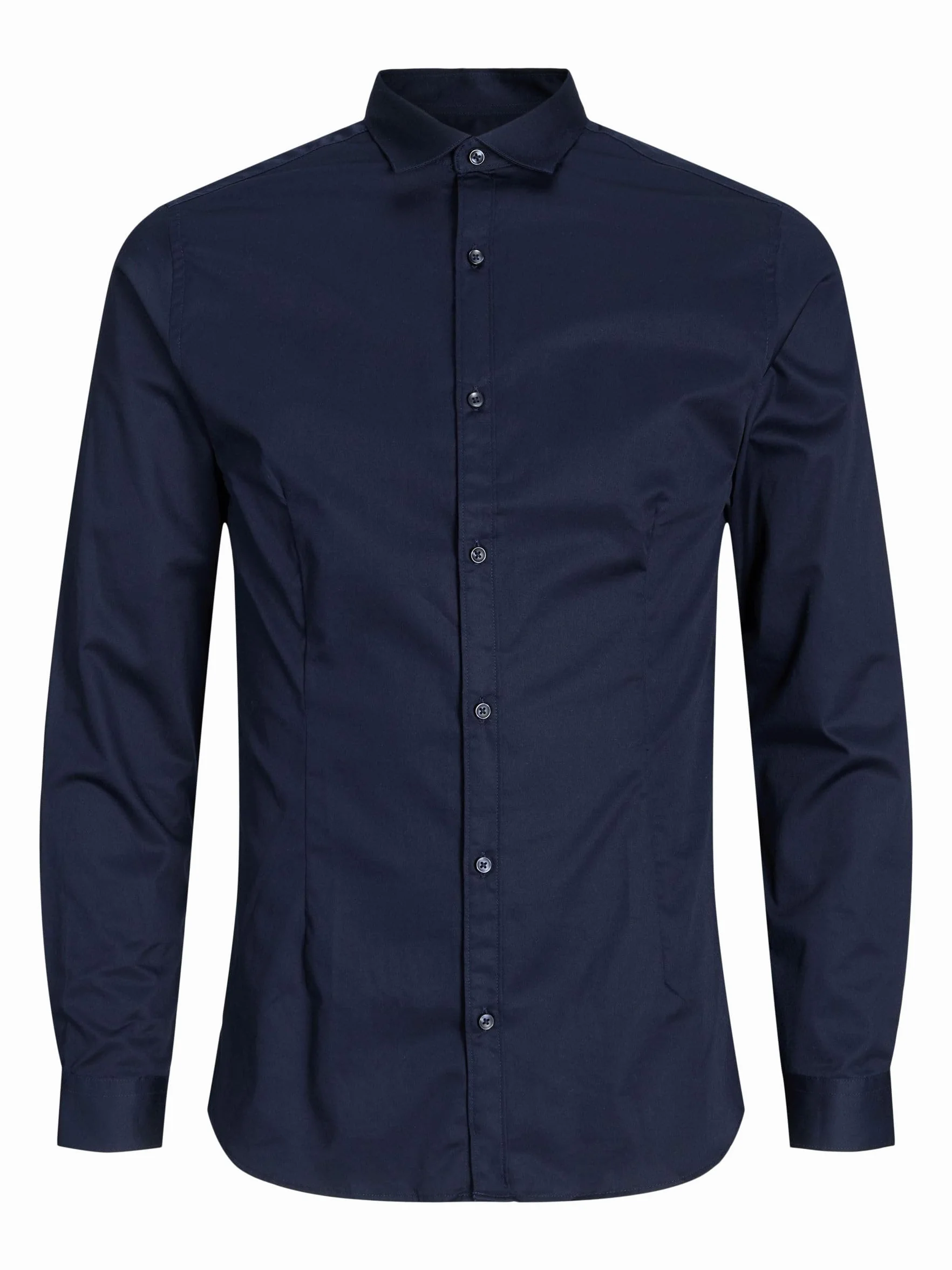 JACK & JONES Koszula męska Super Slim Fit, Niebieski (Navy Blazer), S