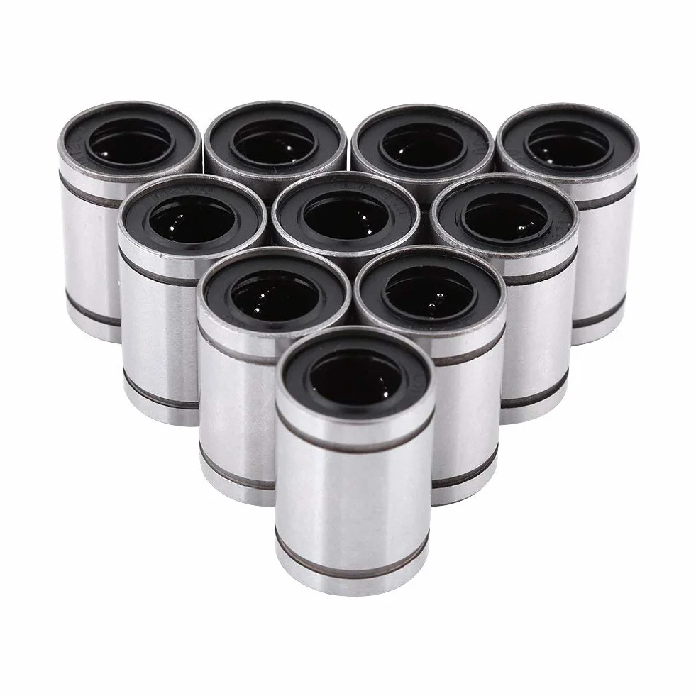 Linear Motion Bearing, Liniowe Łożysko Ślizgowe LM12UU, 10 Sztuk, 12 mm Liniowe Łożysko Kulkowe do Drukarki 3D, CNC i Innych Zastosowań