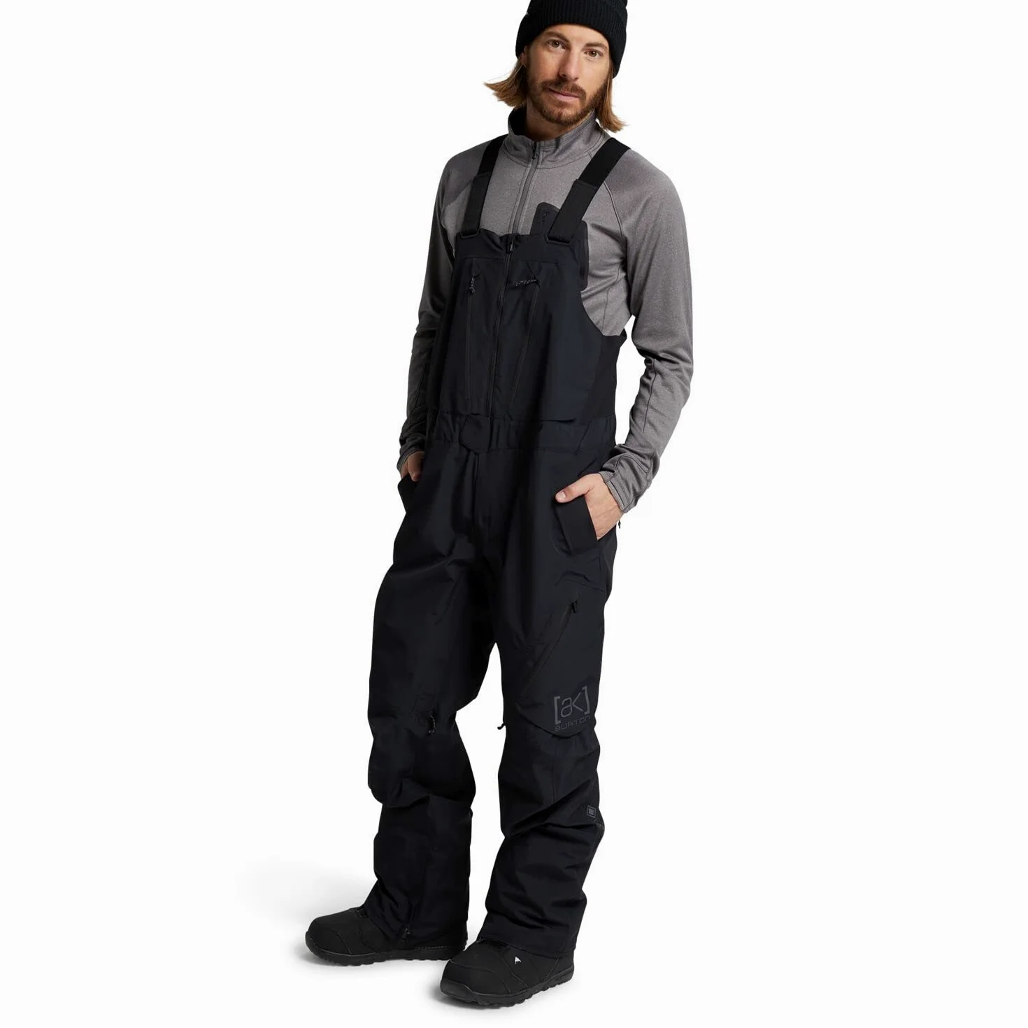 Burton AK Gore CYCLIC BIB spodnie True Black M czarny