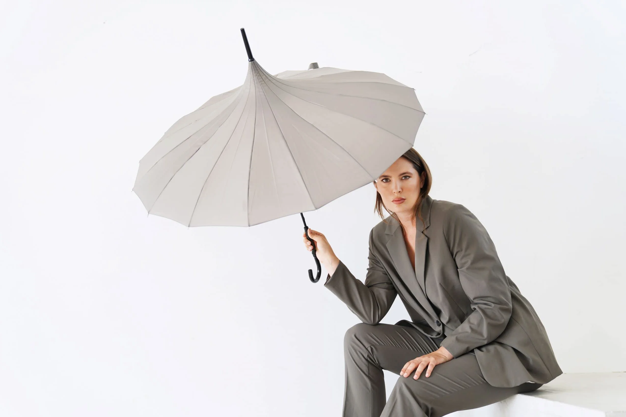 VON LILIENFELD Parasol ślubny Pagoda Charlotte damski przeciwsłoneczny